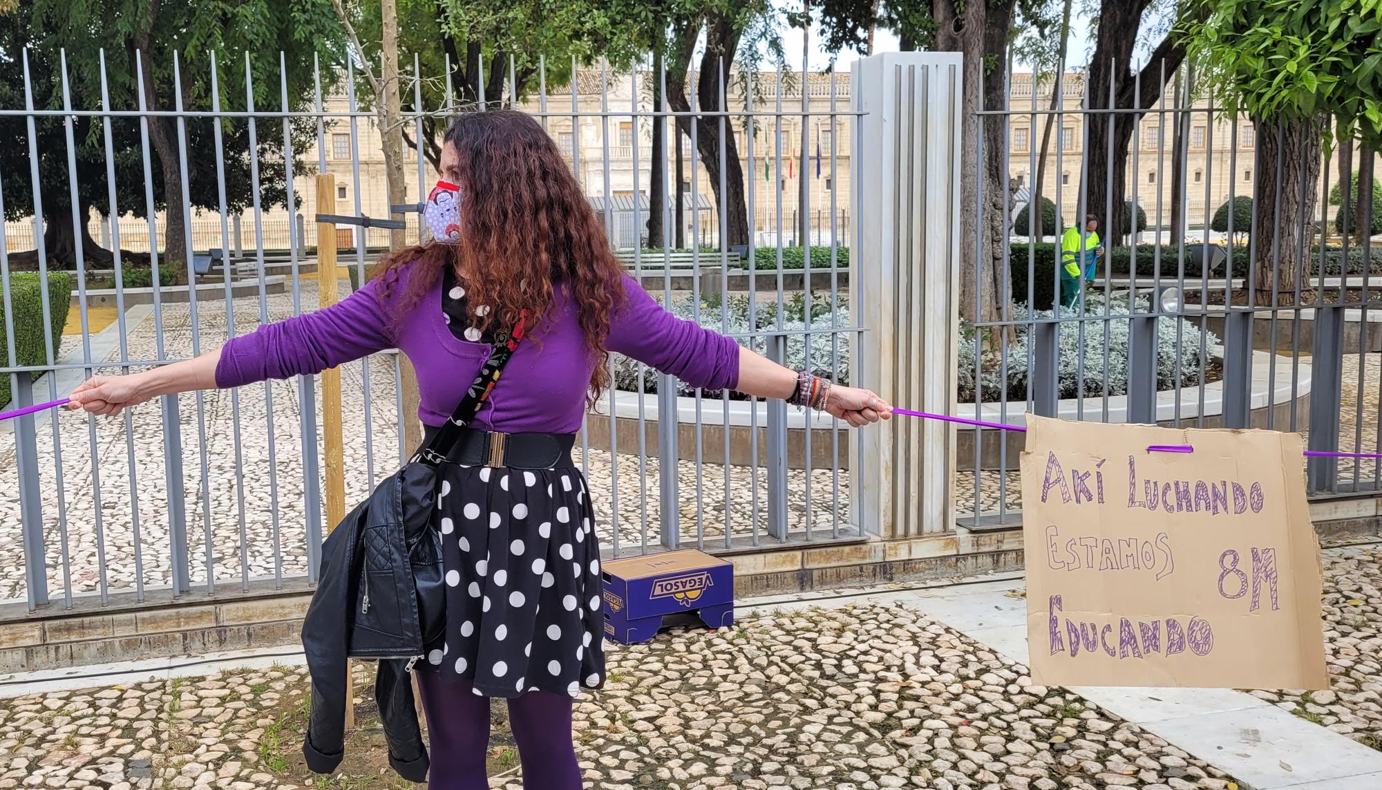 Manifestaciones y concentraciones en Andalucía por motivo del 8M - 28