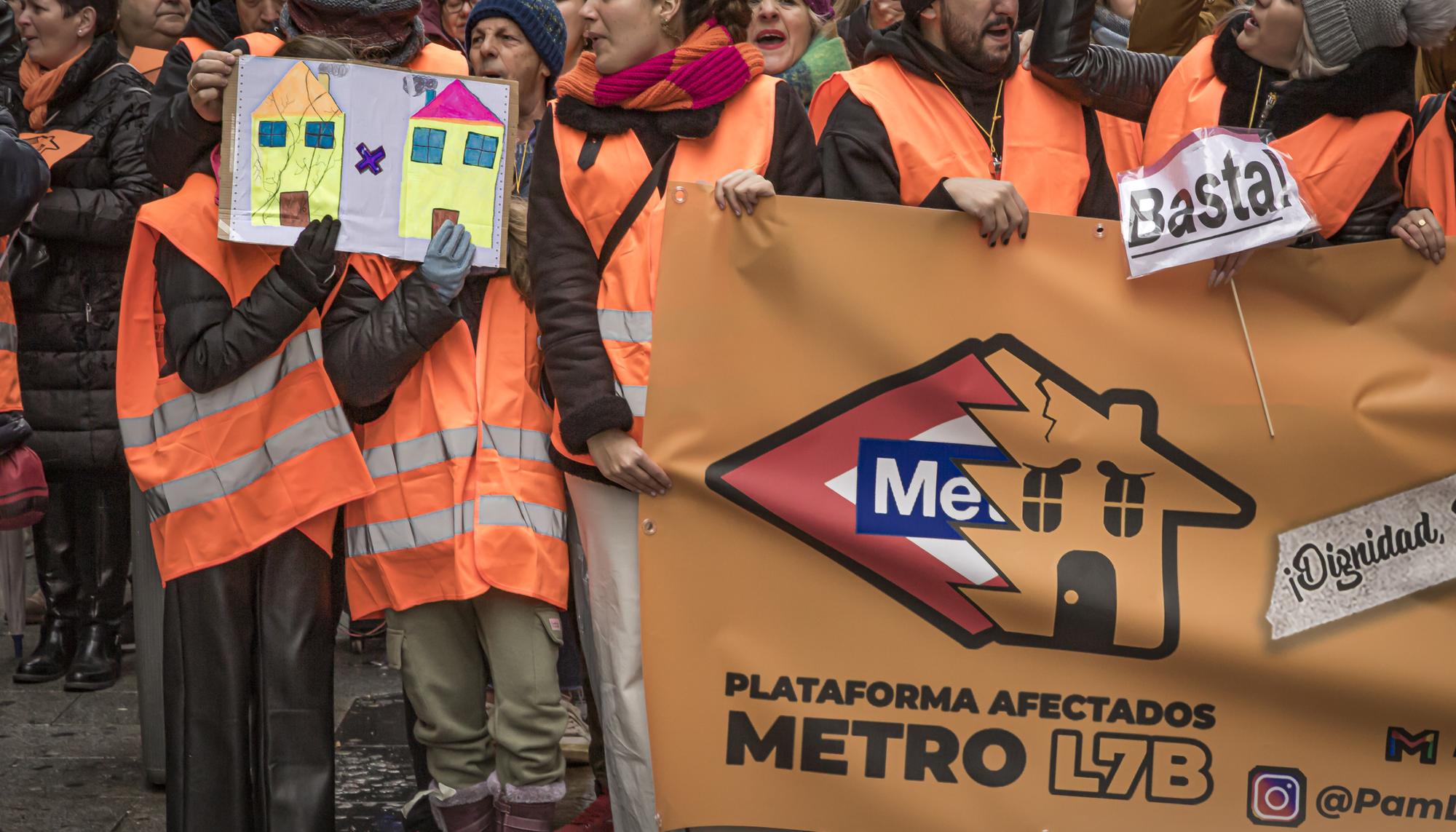 Manifestación Metro San Fernando - 4