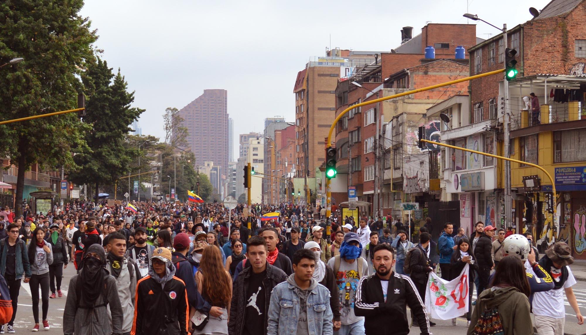 Movilizaciones en Bogotá en noviembre de 2019 - 1
