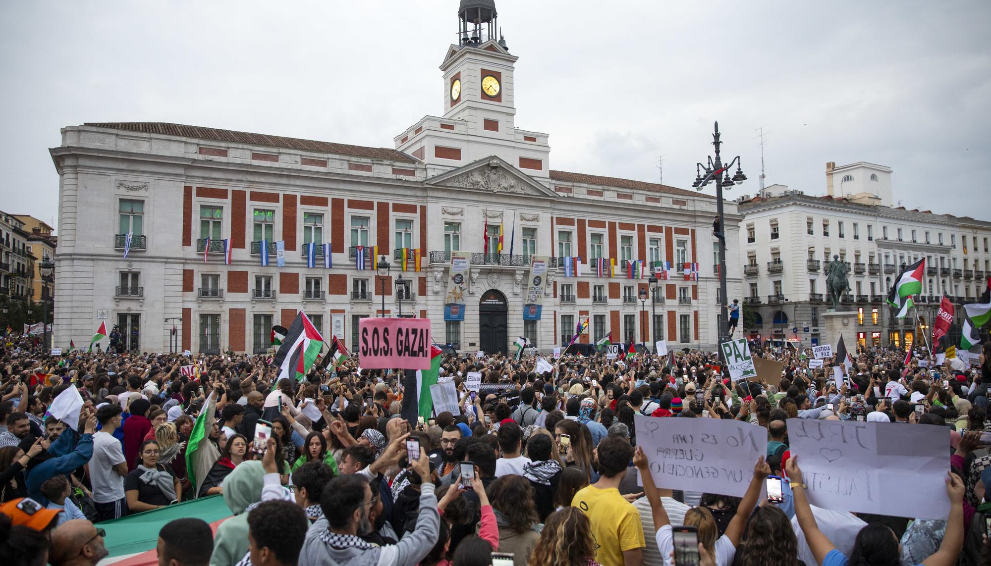 Manifestación Gaza Madrid Atocha - 6