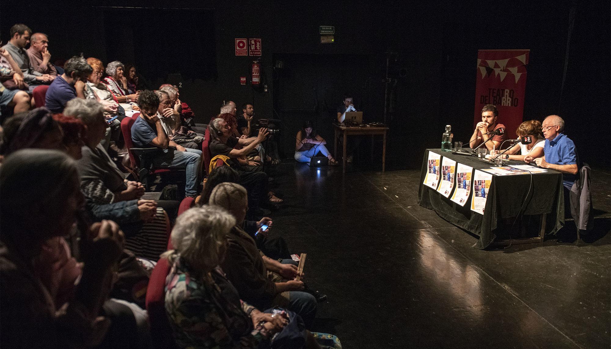 Presentación del documental sobre los «niños de la mochila» vascos