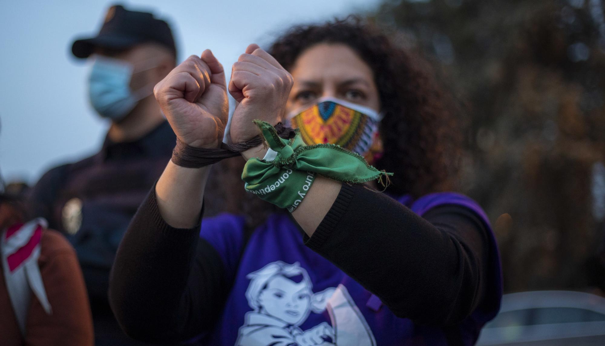 Marcha feminista antirracista  8M 05-03-21 - 2