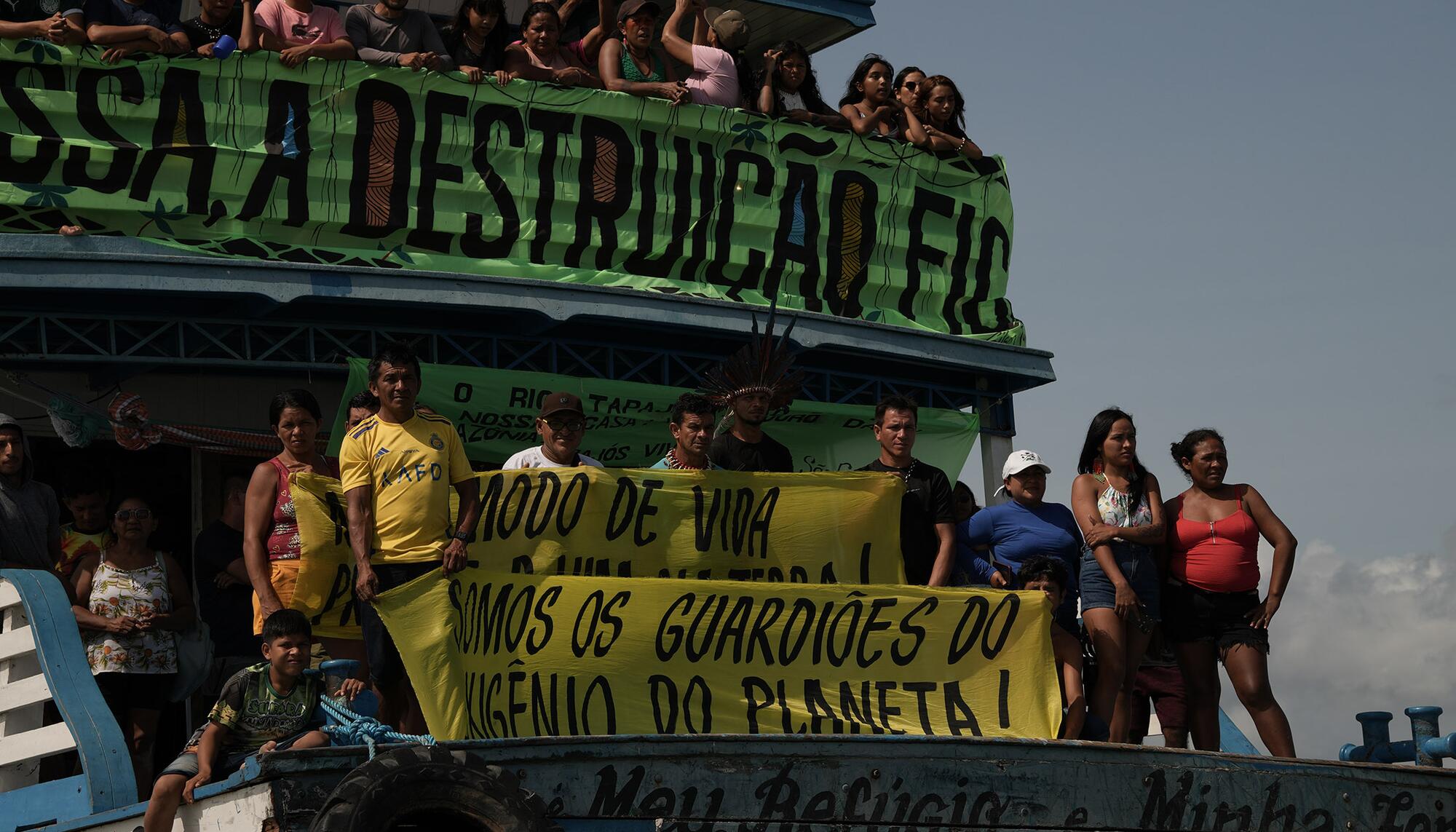 Protesta indígena COP30 2
