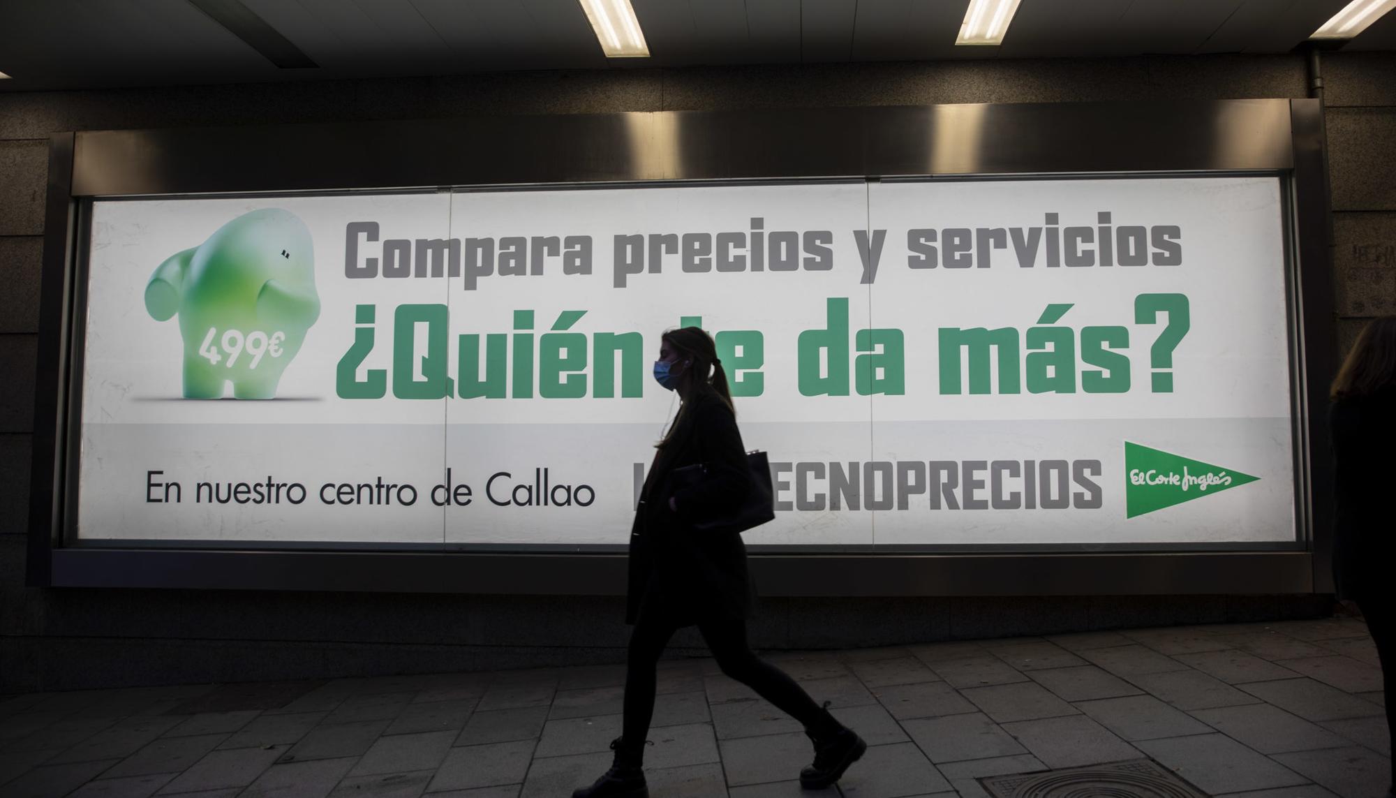 El Corte Ingles publicidad ERE