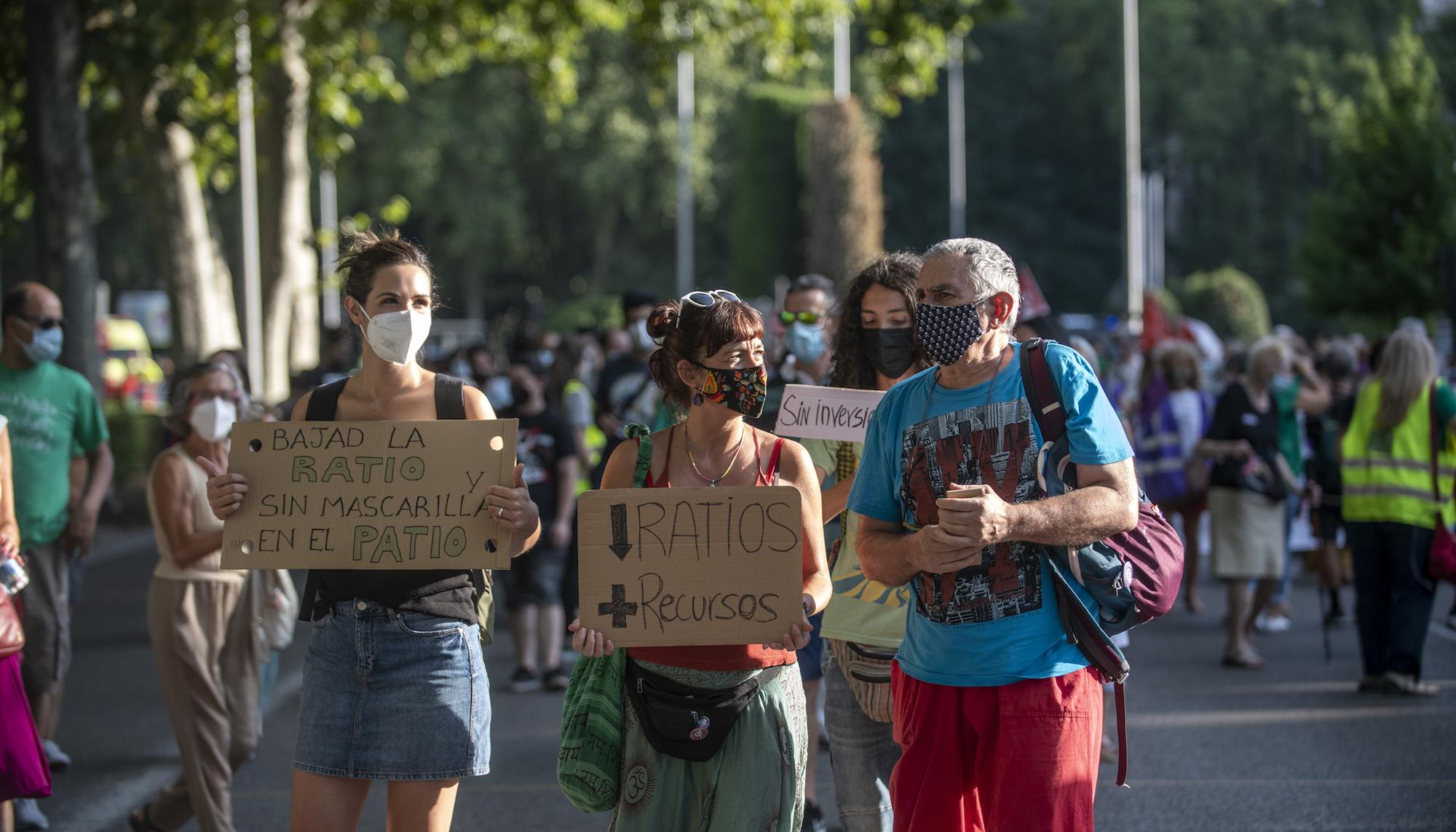 Madrid, Andalucía y Murcia vuelven al cole sin ratios “seguras” - 2