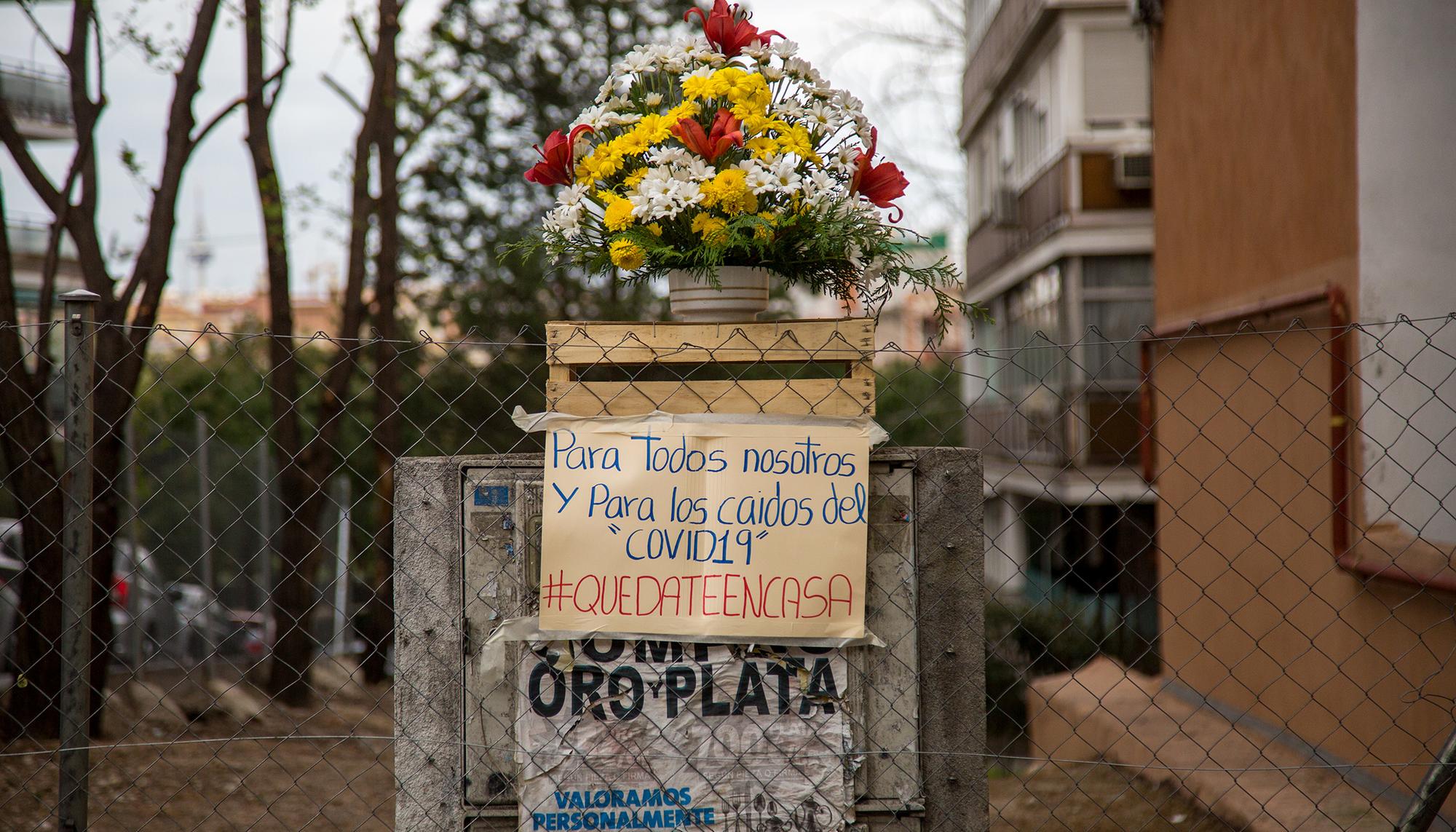 Homenaje muertes coronavirus