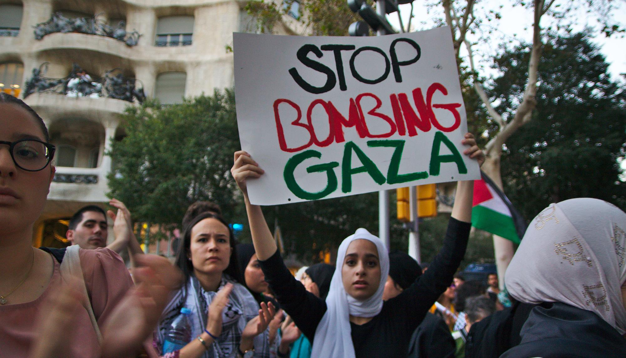 Gaza Barcelona protesta - 6
