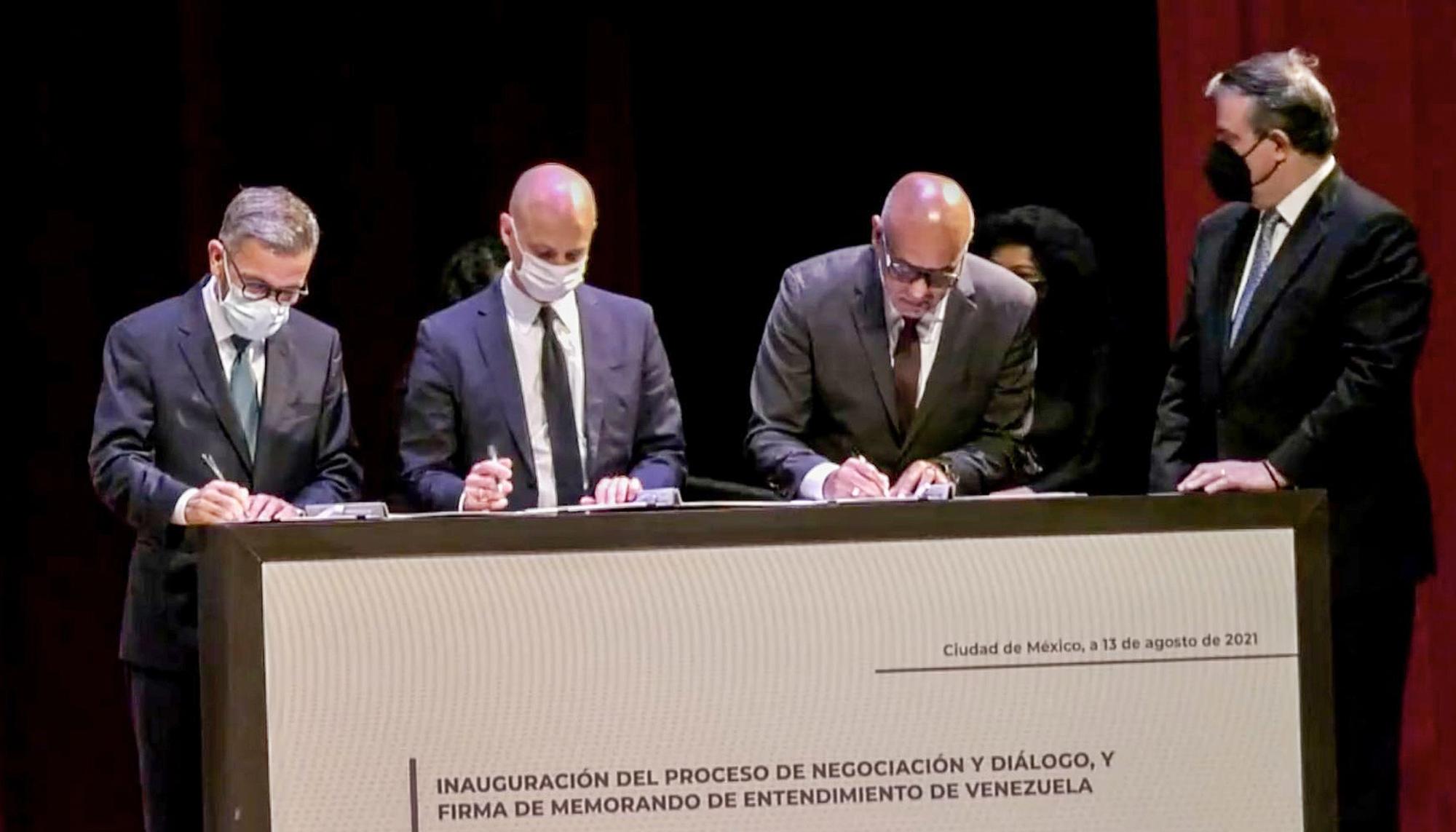 Venezuela México negociación
