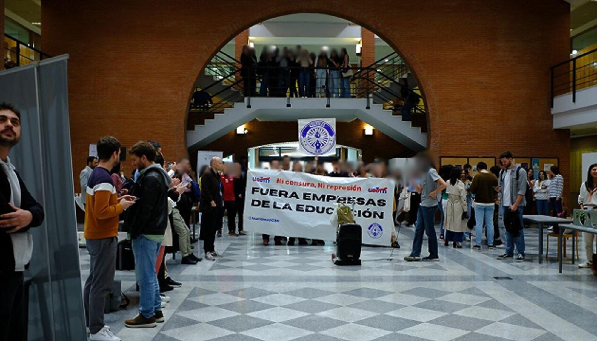 Protestas Universidad Carlos III