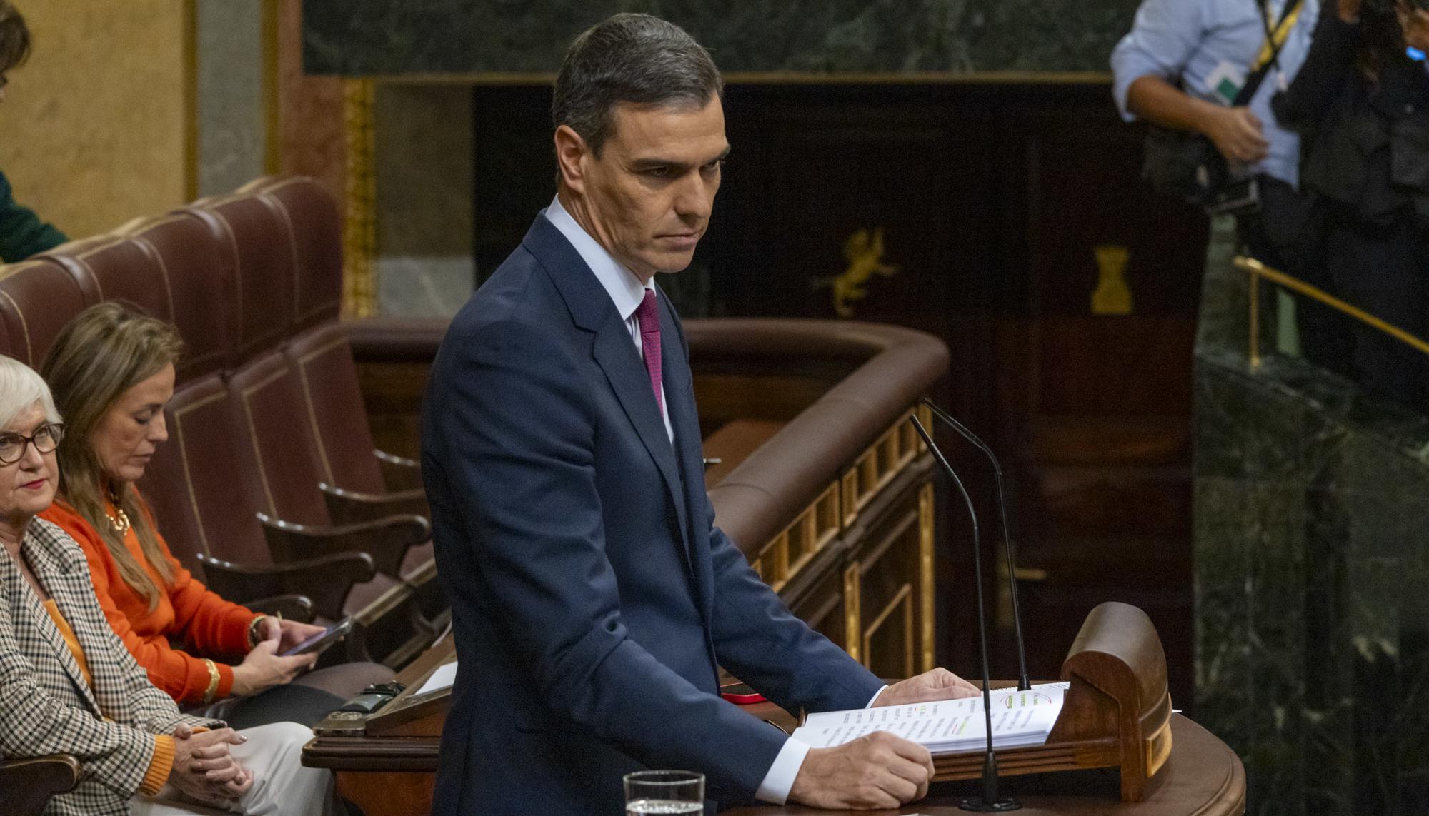 Pedro Sánchez   Intervención Tarde