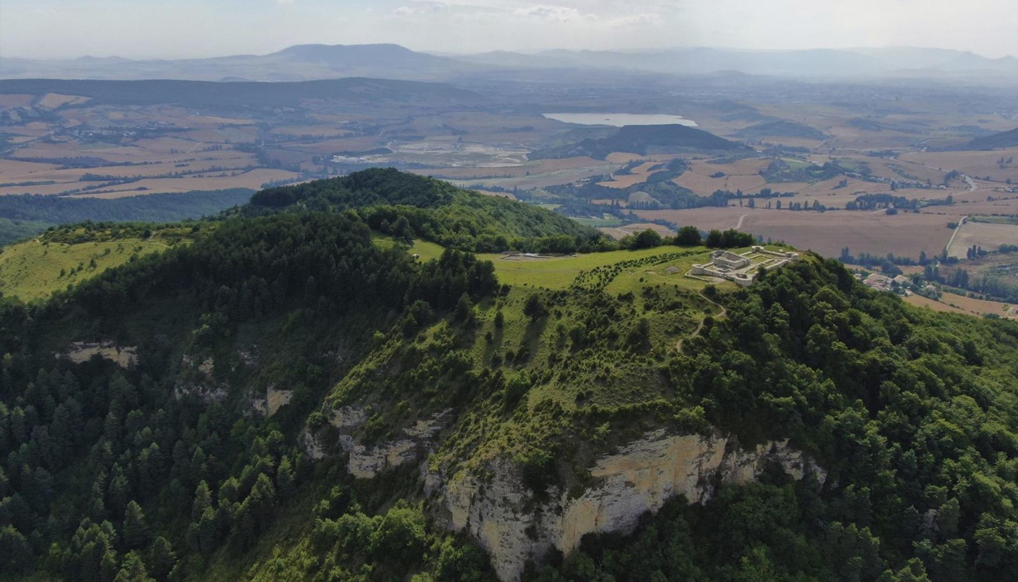 Yacimiento baskon de Irulegi en Navarra