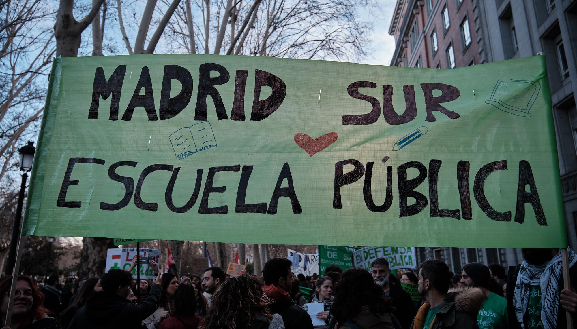 Educación lectivas manifestación - 4