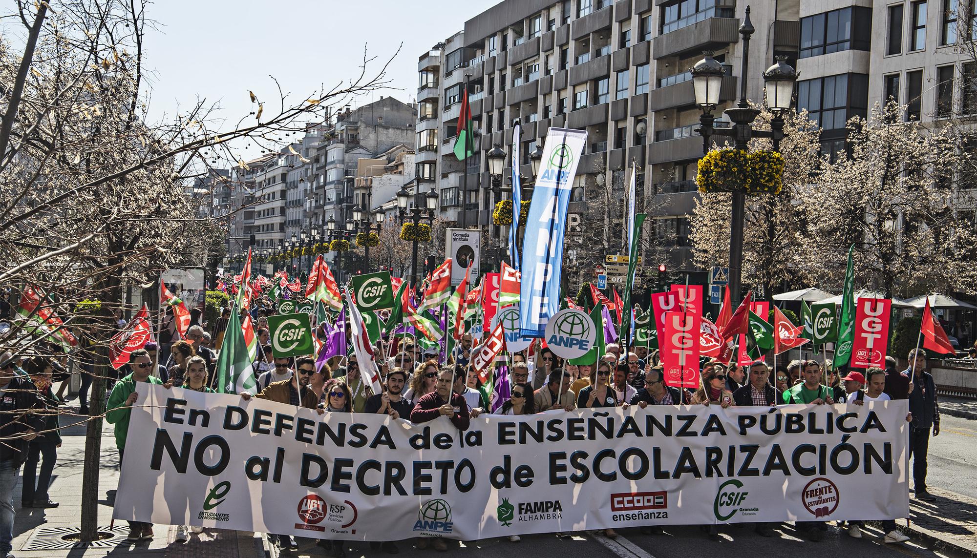 Huelga Educativa Andalucía 2