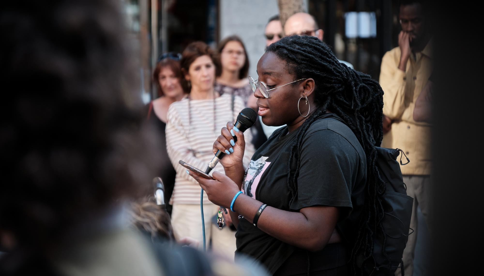 Concentración Lavapiés contra violencia policial - 8