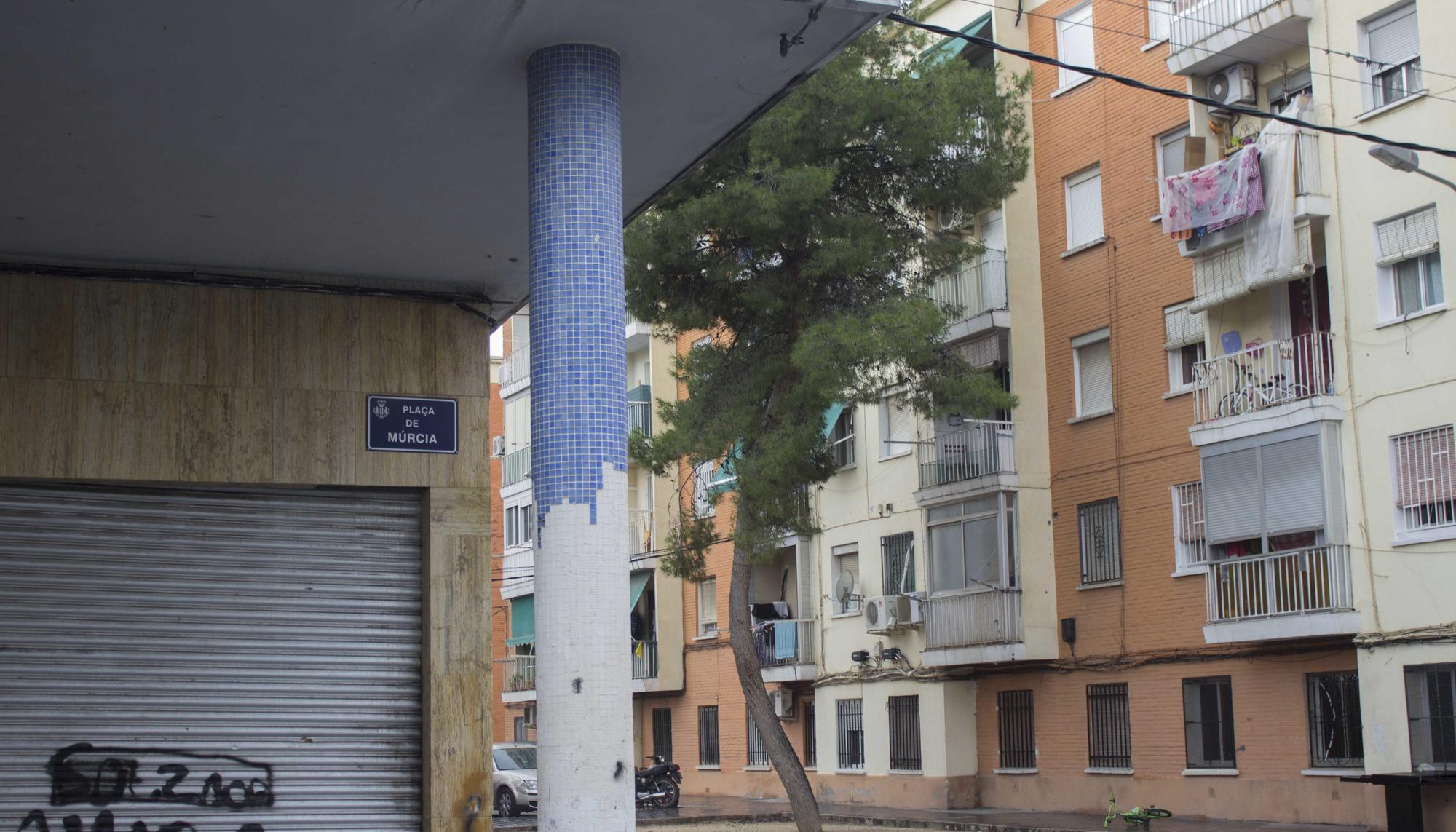 El poble murcià va ser un dels més solidaris amb la catàstrofe, el barri de la Fontsanta li ho reconeix nomenant així la plaça principal