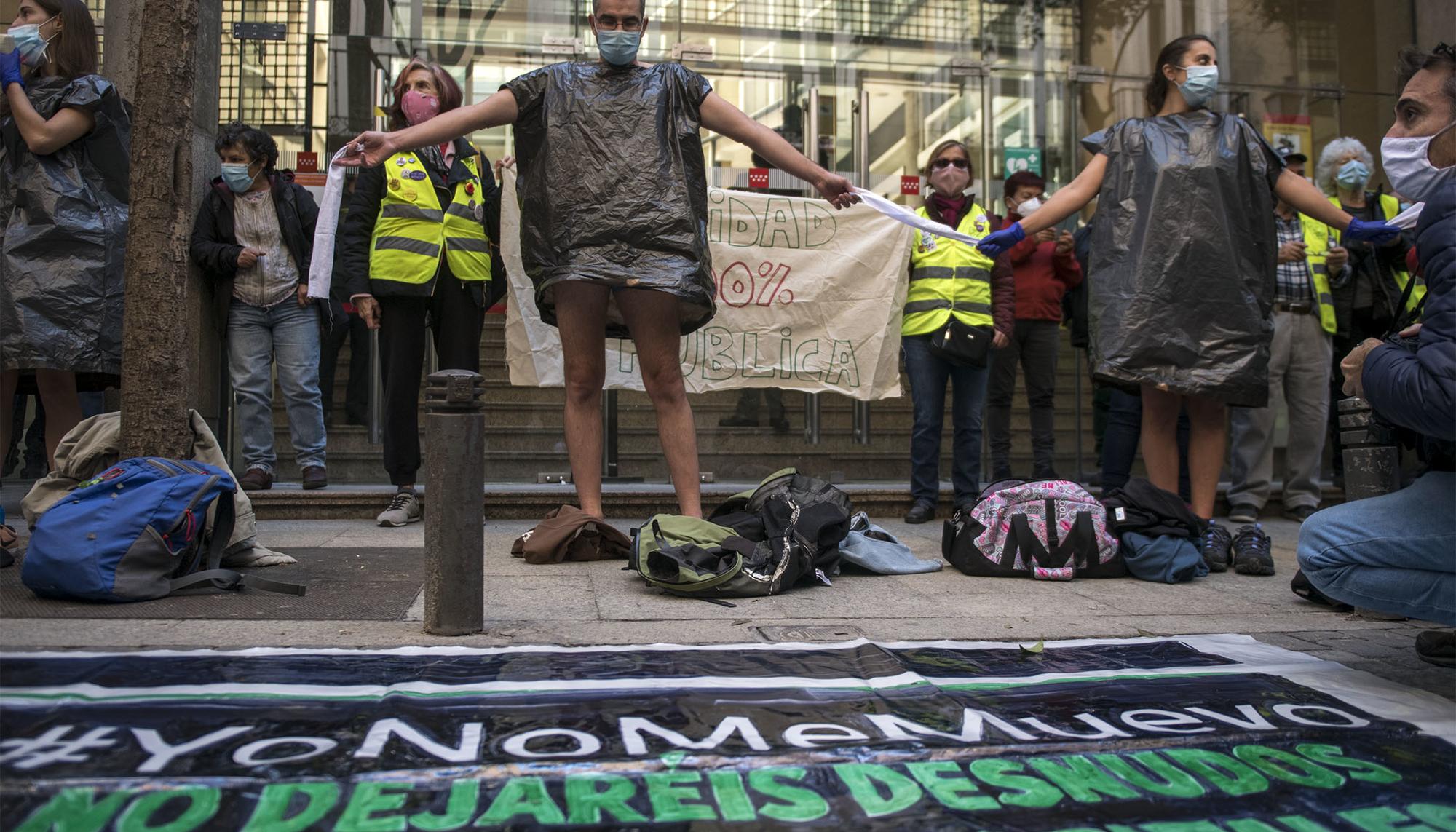 Yonomemuevo acción por la sanidad madrileña - 1