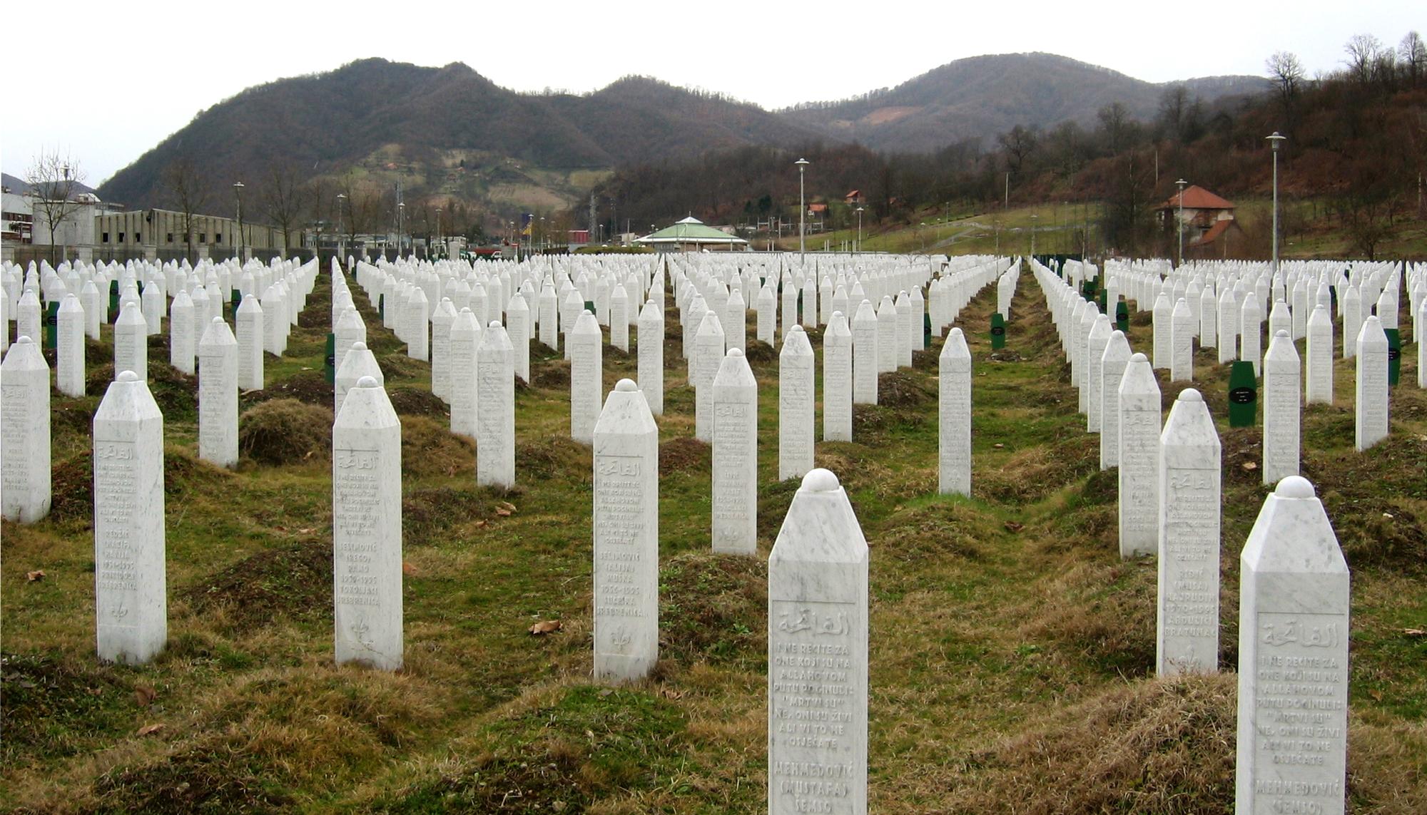 Memorial de la masacre de Srebrenica.