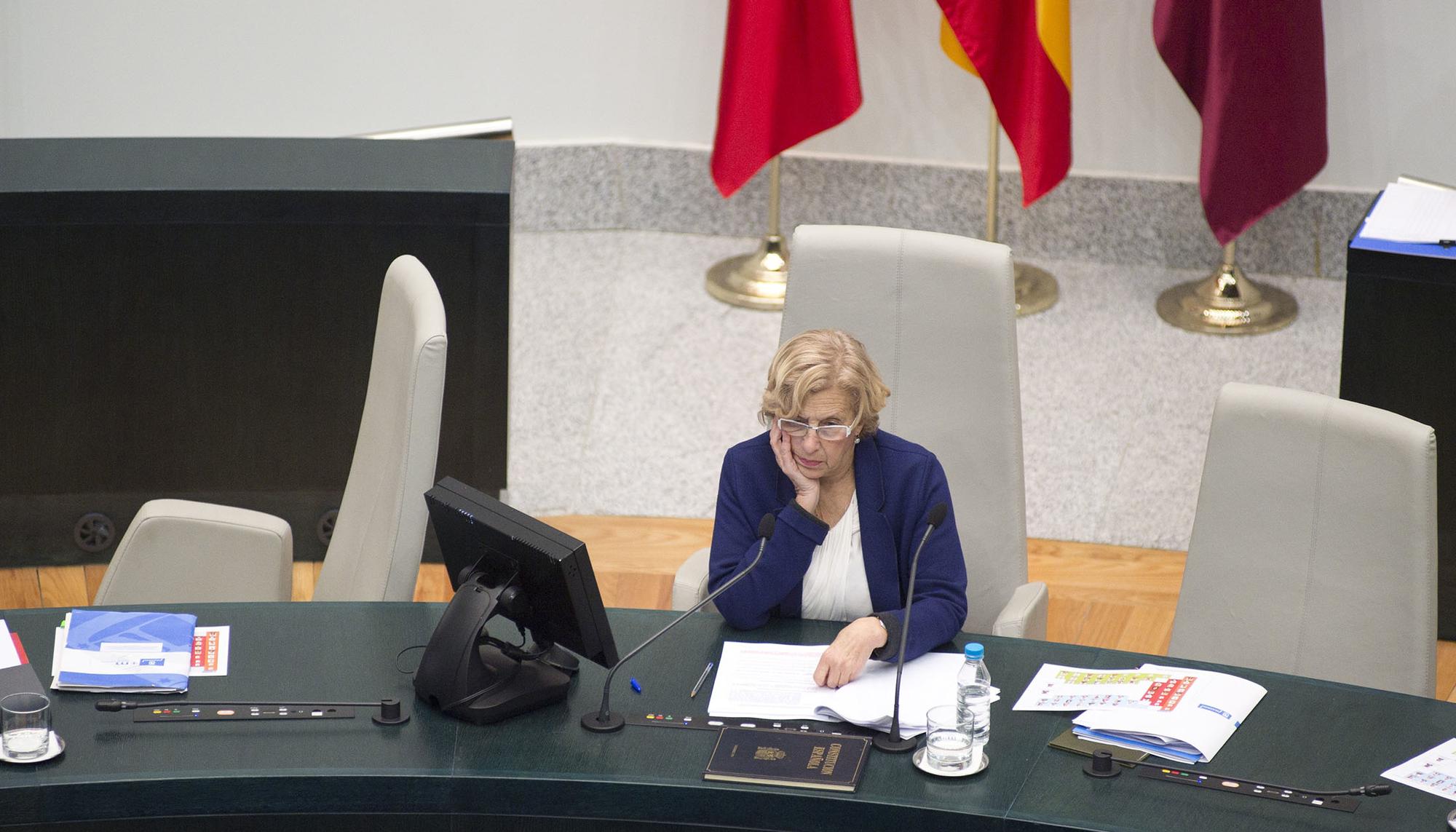 Carmena pleno ayuntamiento madrid