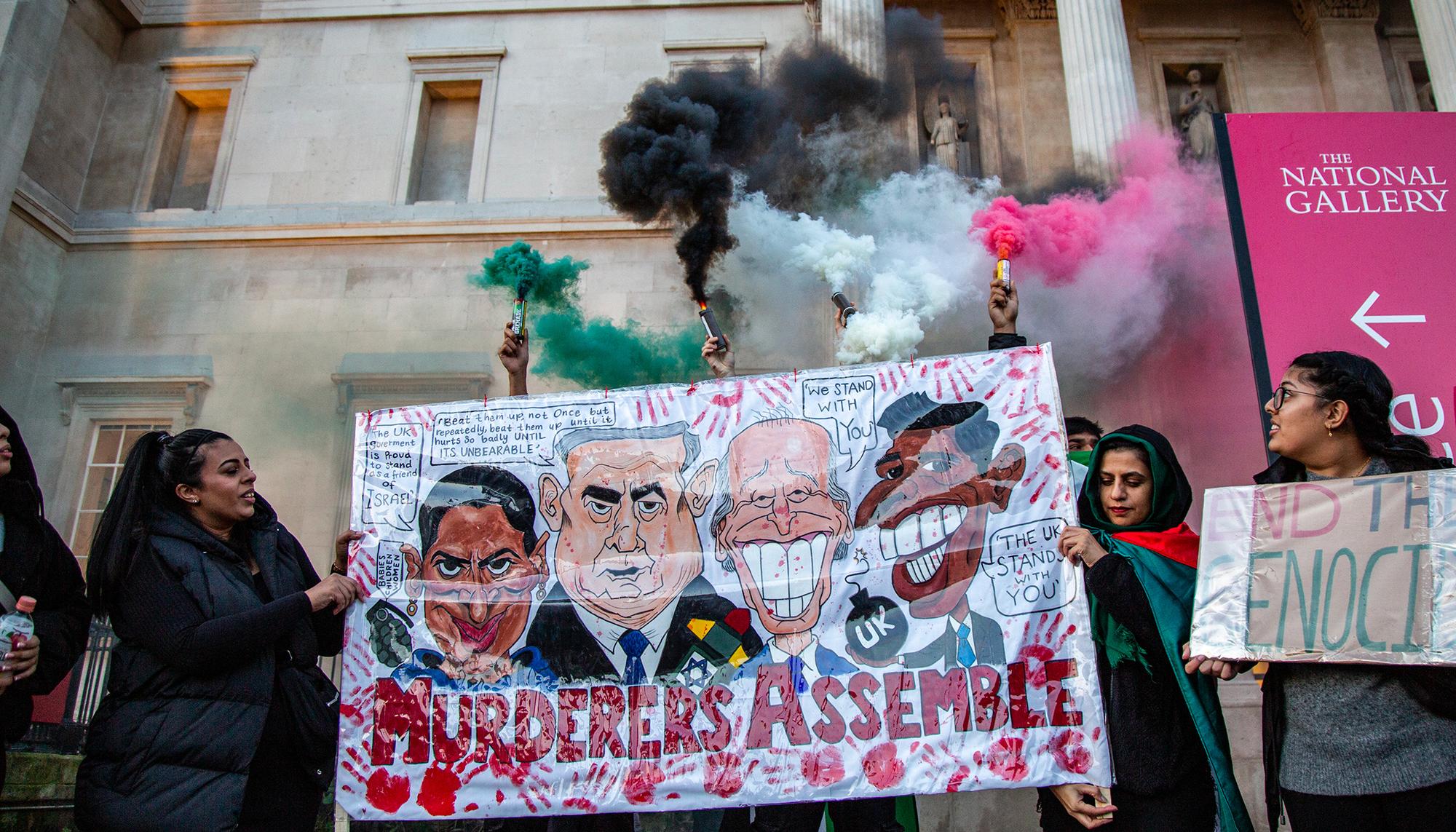 Manifestación Palestina en Londres 4 noviembre 2023 04