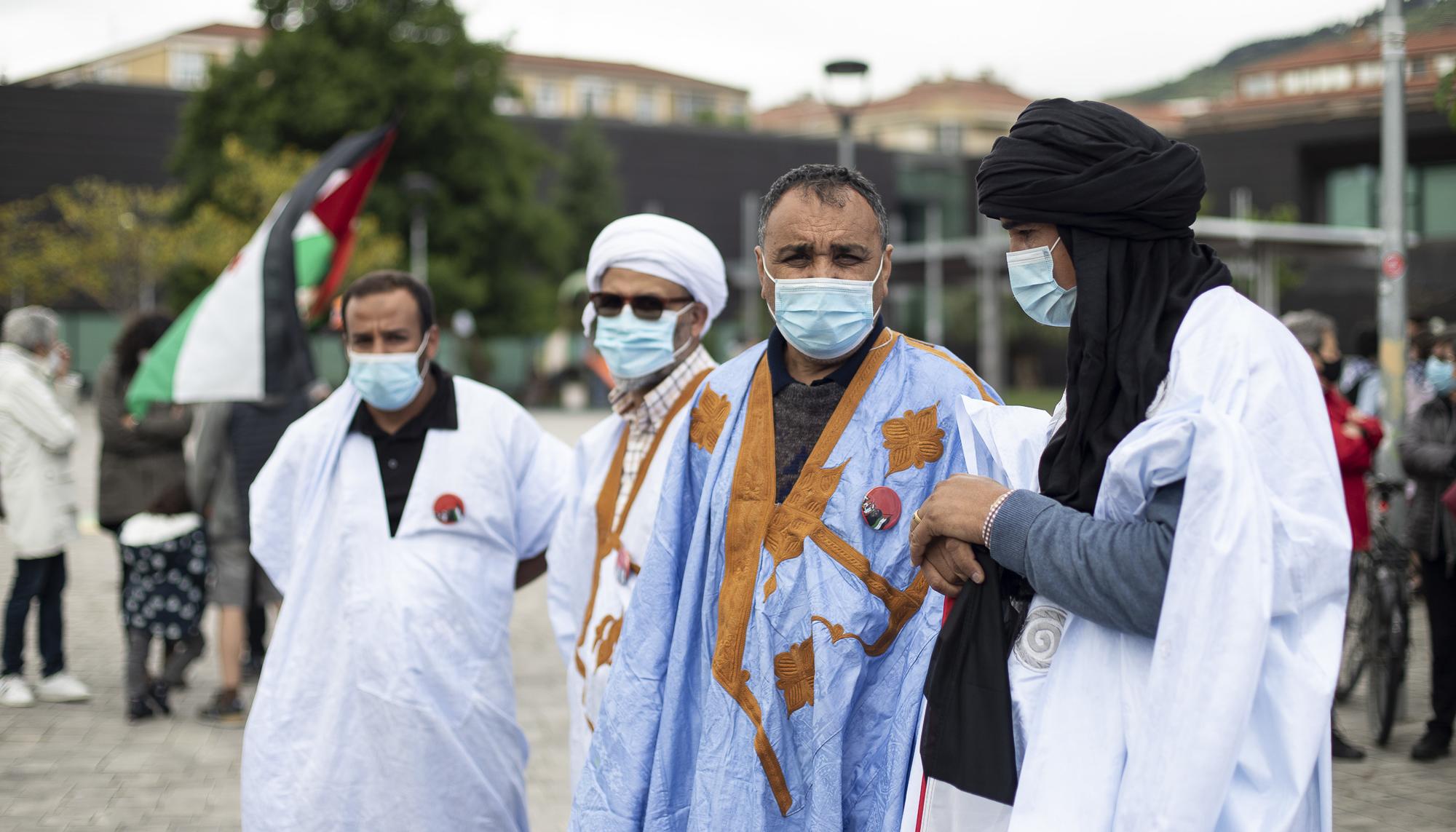 1ª Etapa de la Marcha por la Libertad del Pueblo Saharaui en iruñea - 1