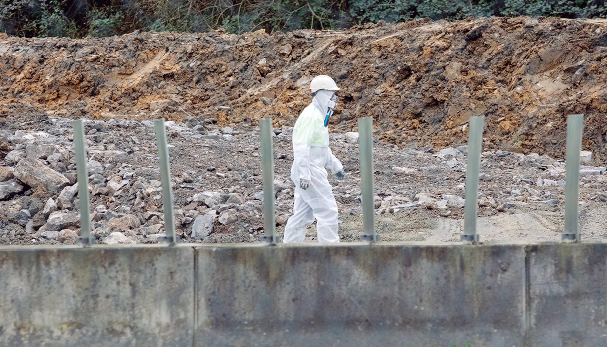 Trabajador vertedero Zaldibar