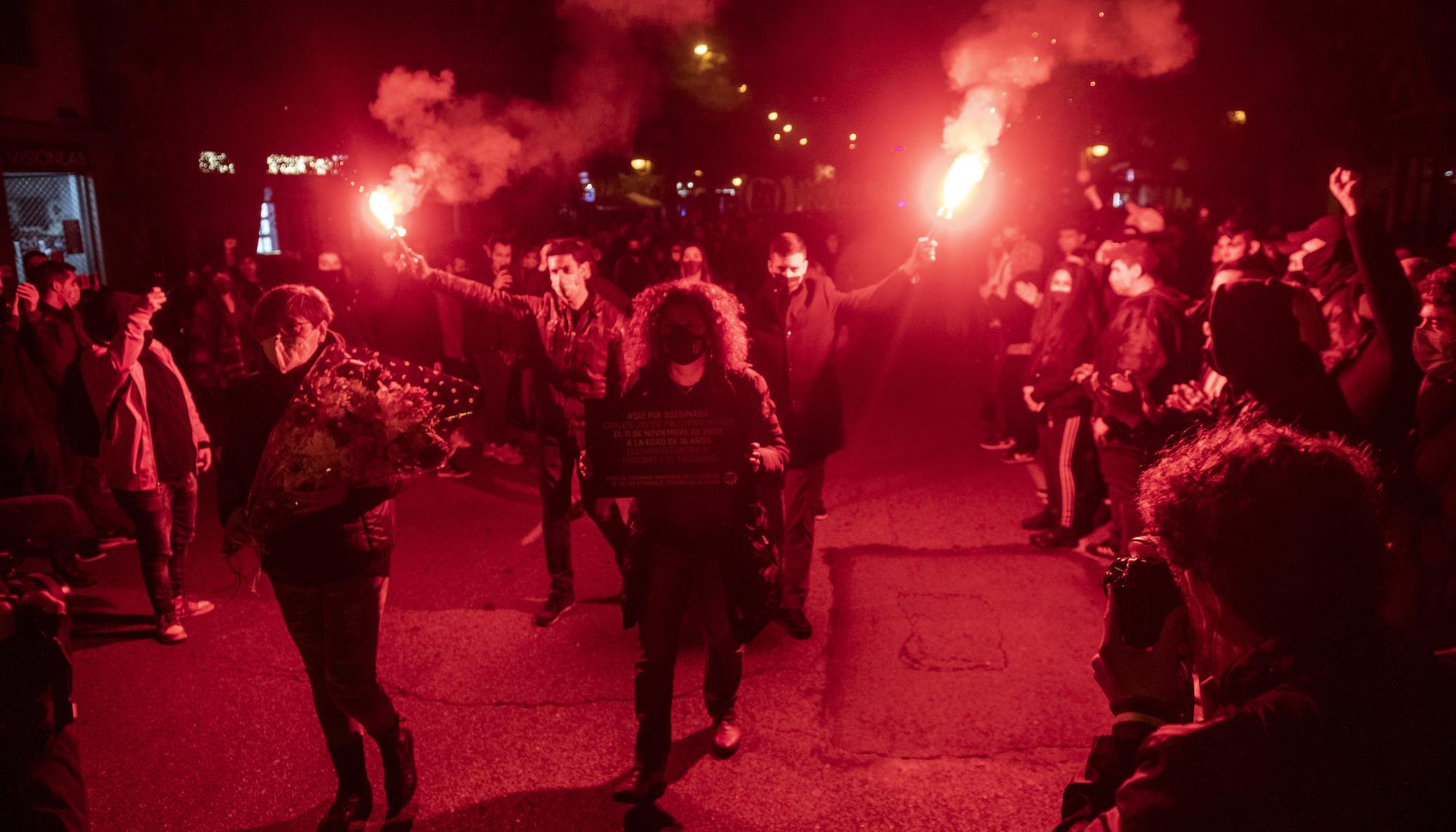 Manifestación antifascista Carlos Palomino 2020 - 6