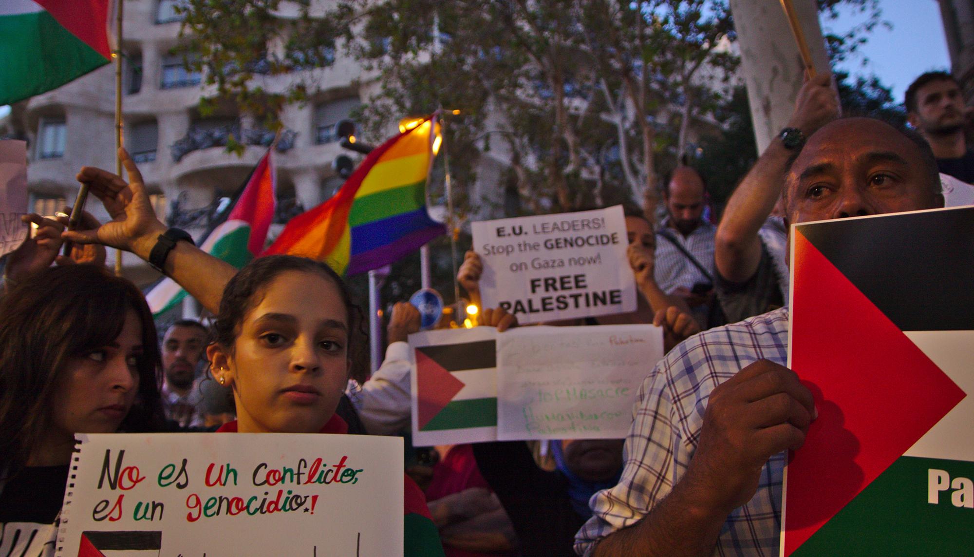 Gaza Barcelona protesta - 4