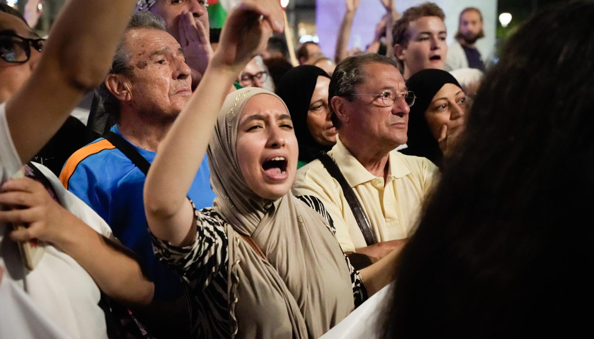 Concentración Madrid de apoyo a Palestina oct 2023 - 13