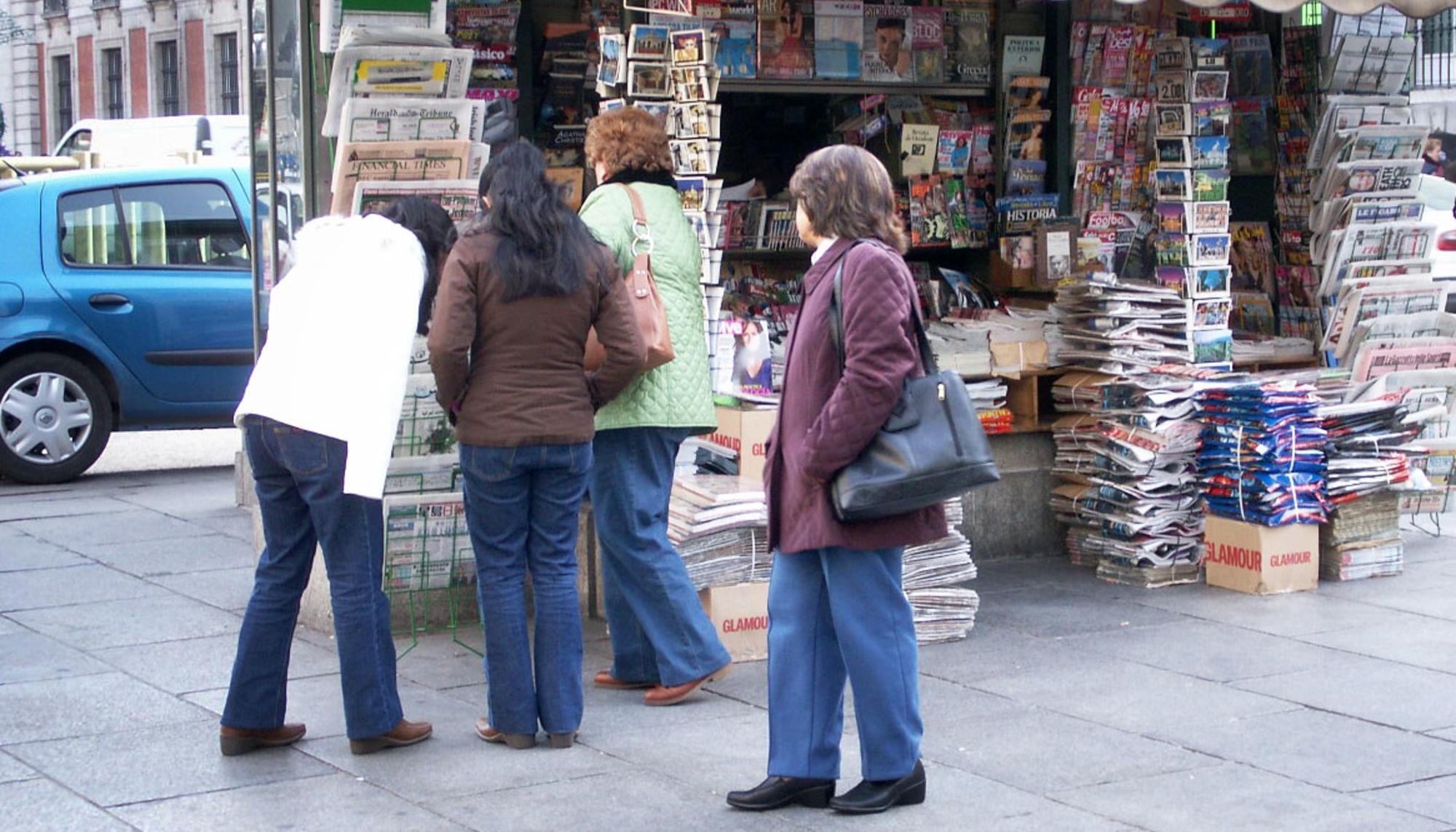 Kiosco de prensa