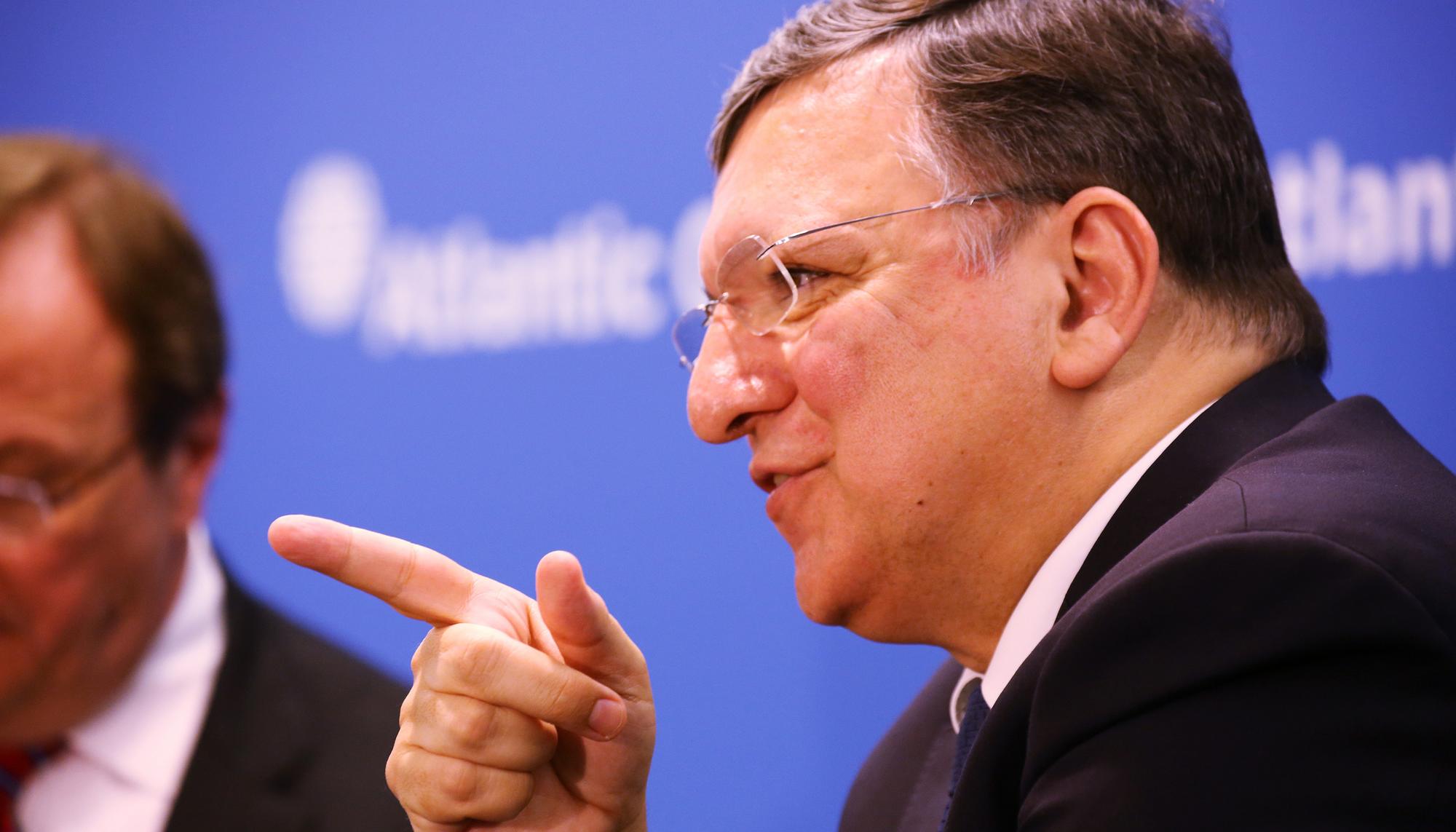 El ex presidente de la Comisión Europea, Durao Barroso, actualmente en Goldman Sachs
