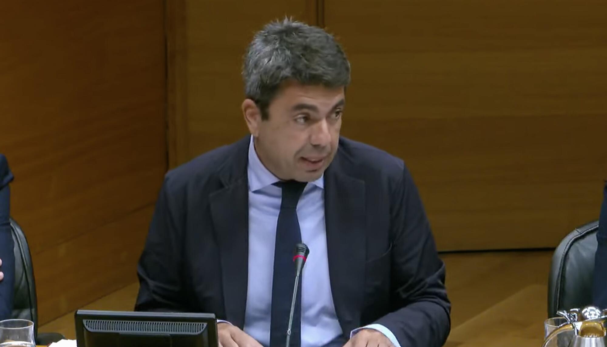 Comparecencia Mazón comisión Dana 11-11-25