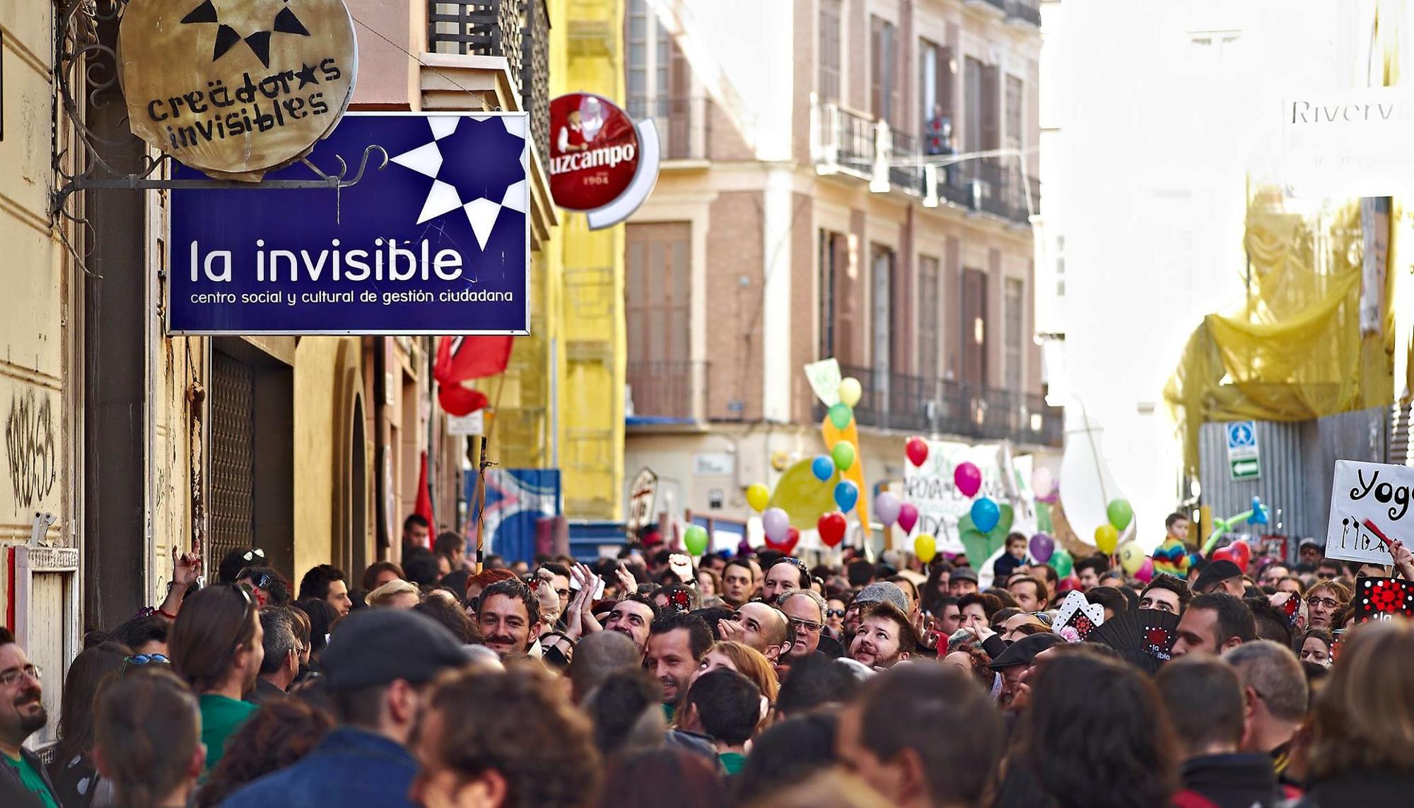 Manifestación Invisible 2015
