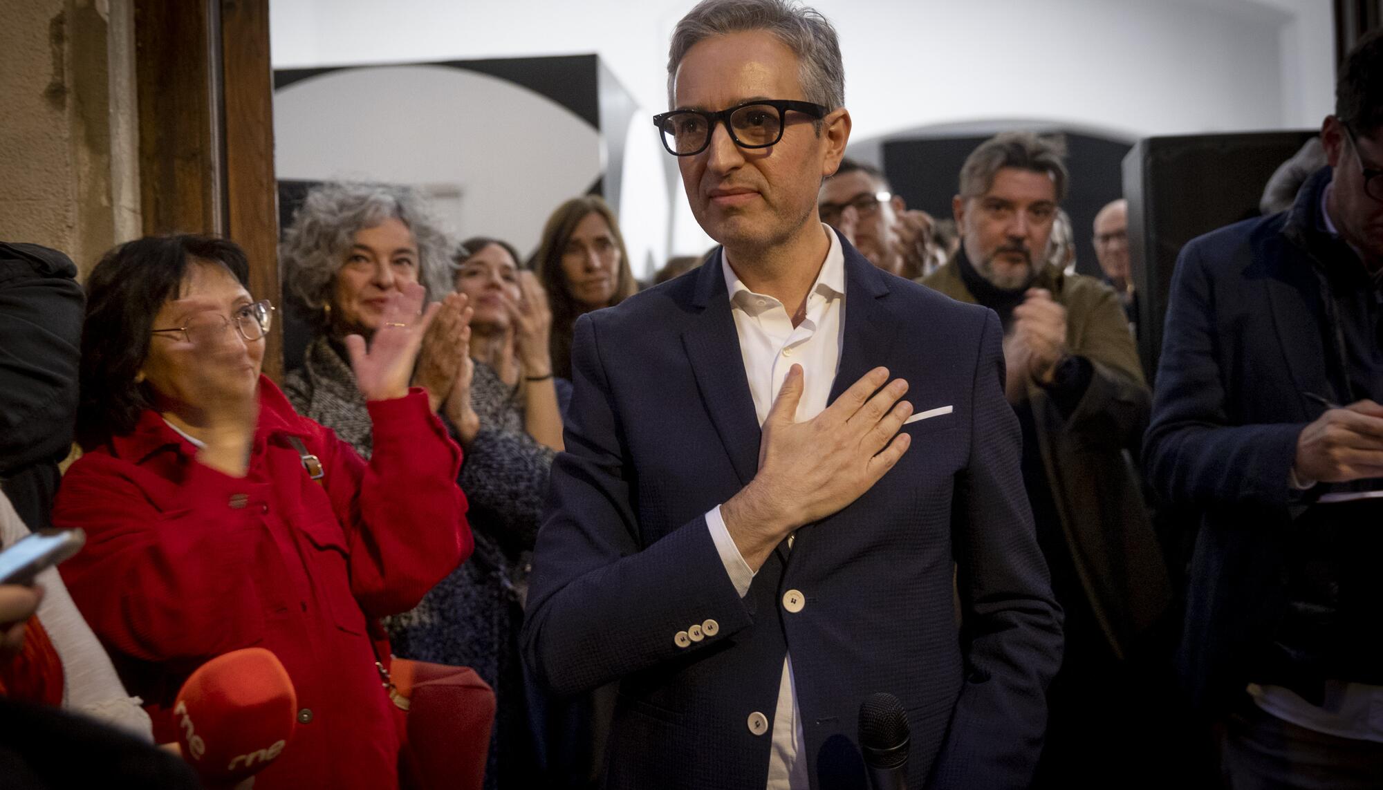 José Luis Pérez Pont, el día de su destitución