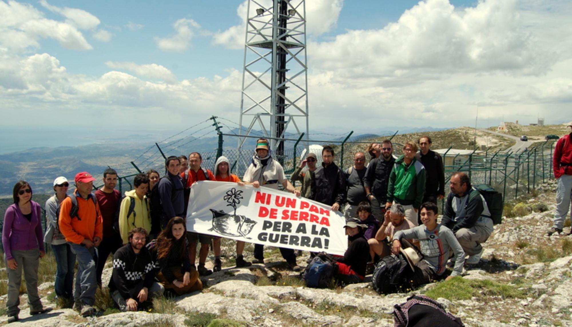 Antimilitarismo Marcha sierra