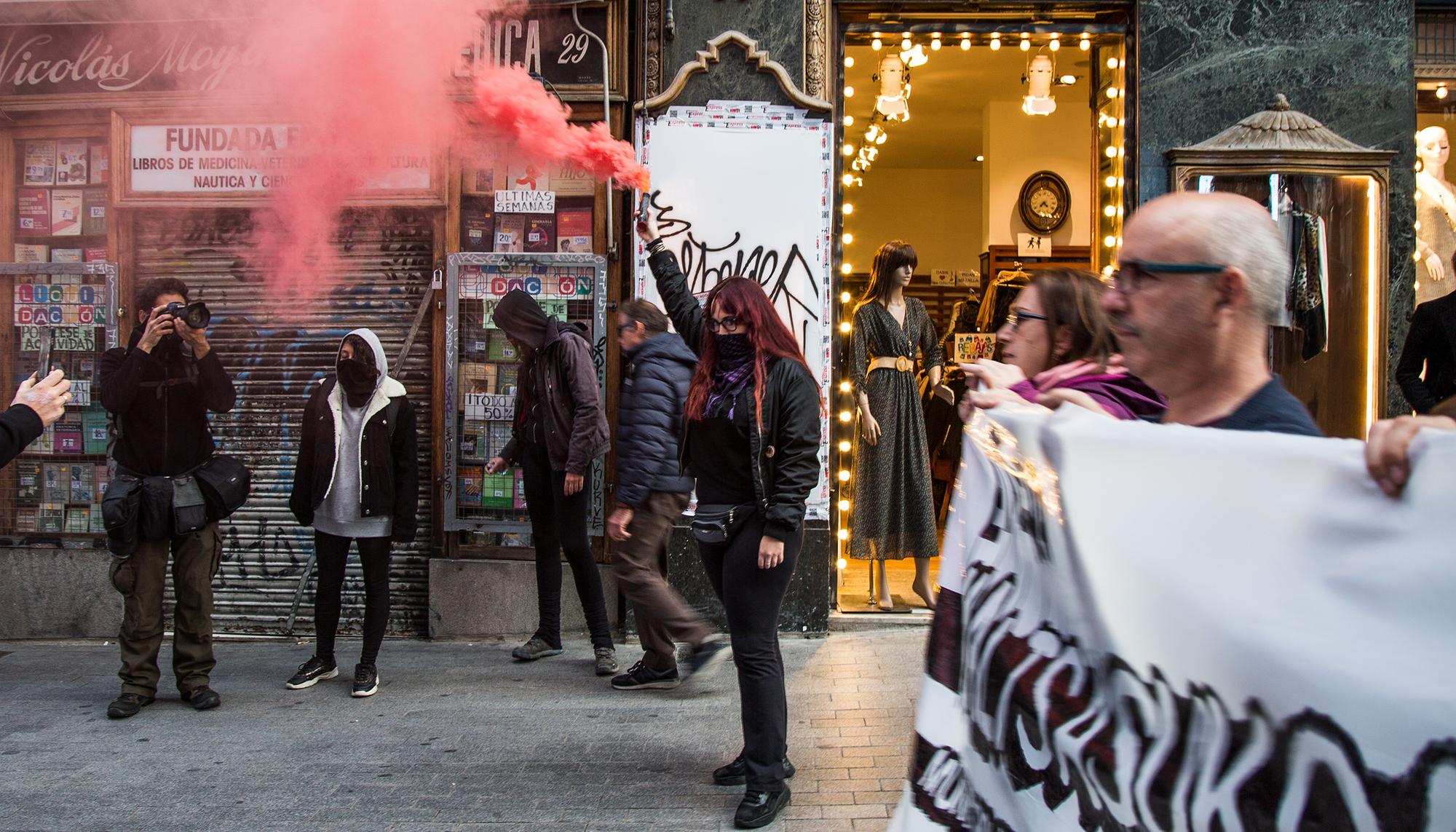 191019 Manifestación antifascista  Madrid - 4