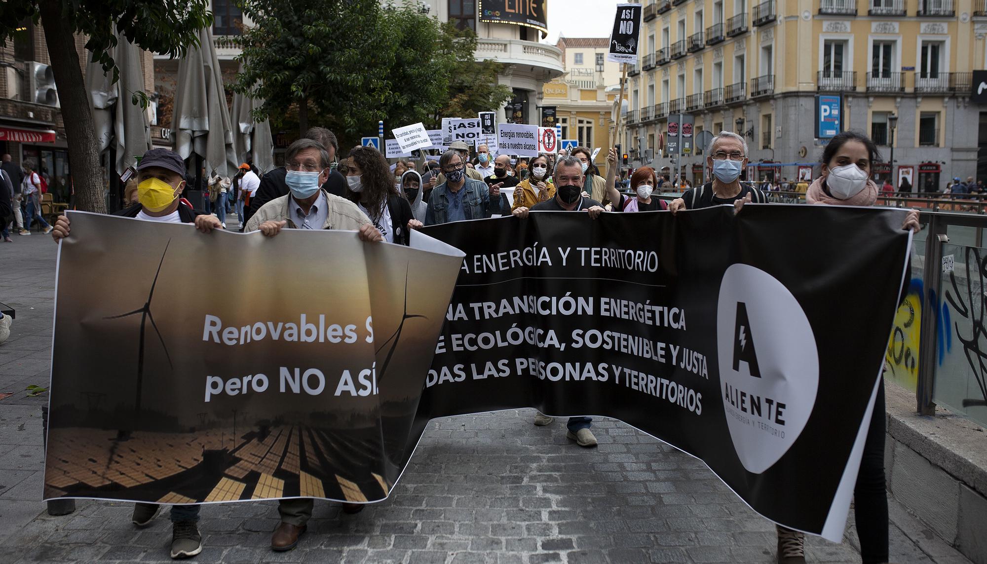 Manifestación Alianza Energía y Territorio - 7