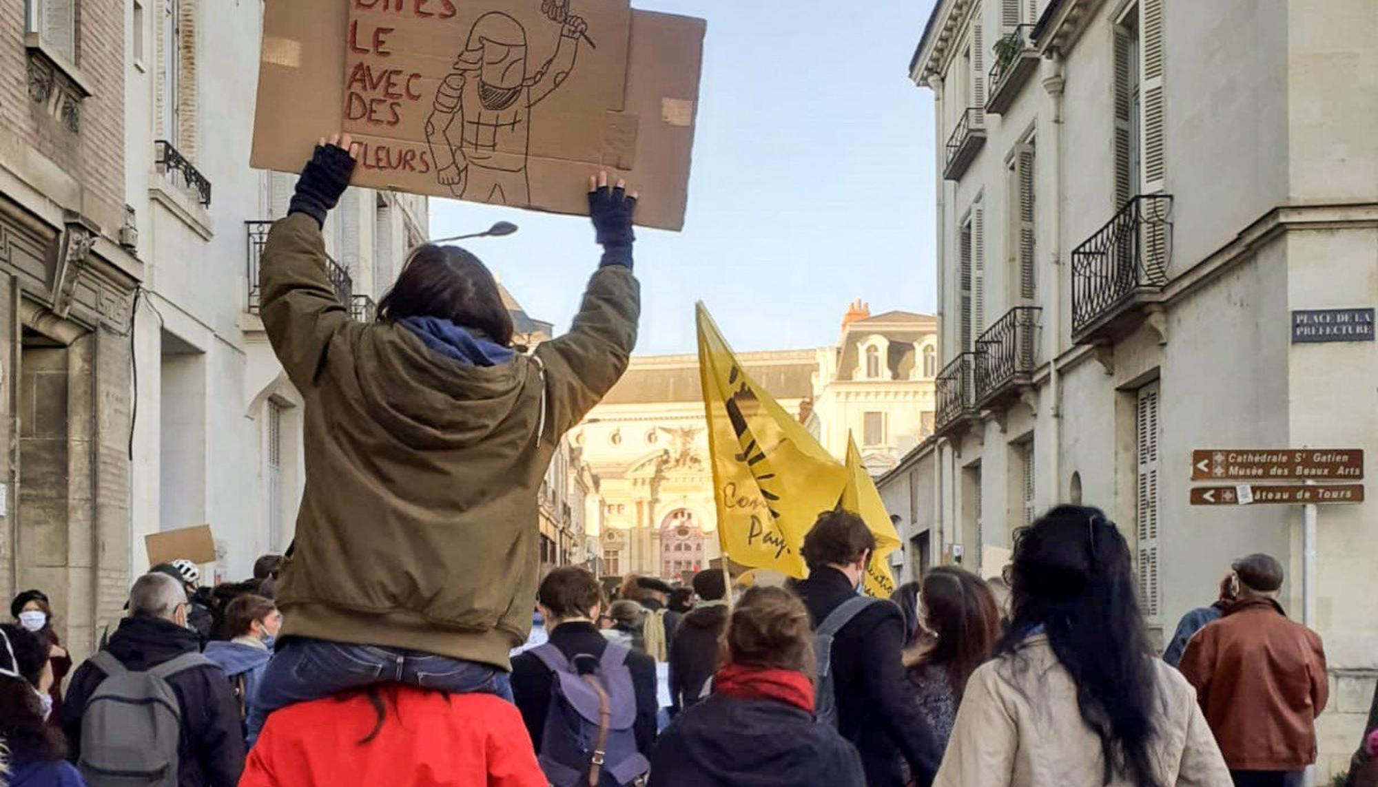 Protestas París Ley Seguridad 28 Noviembre