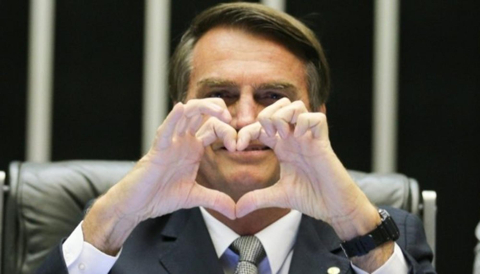 Bolsonaro corazón