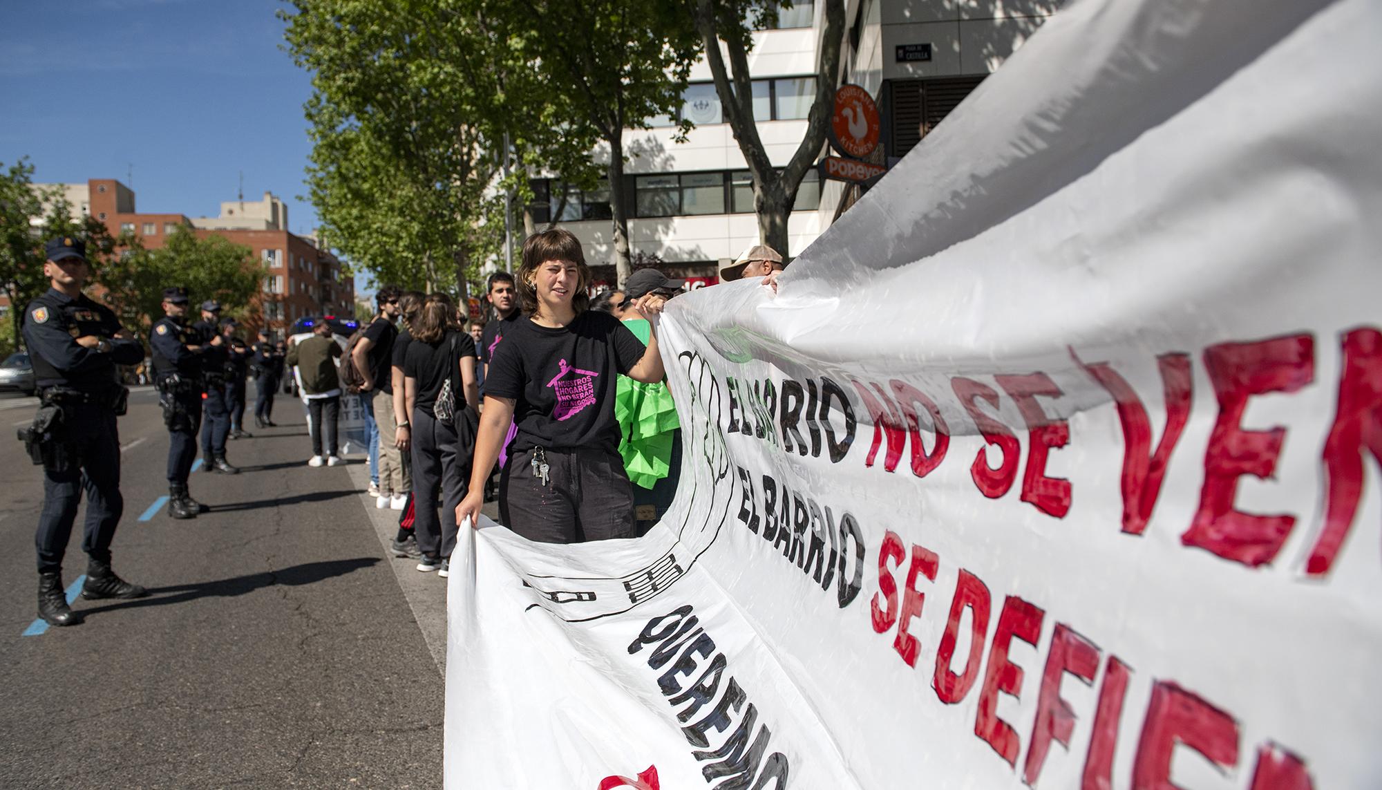 Manifestación derecho vivienda Tetuán - 2