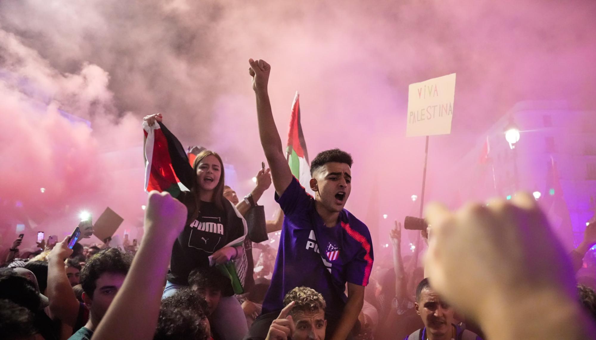 Concentración Madrid de apoyo a Palestina oct 2023 - 5
