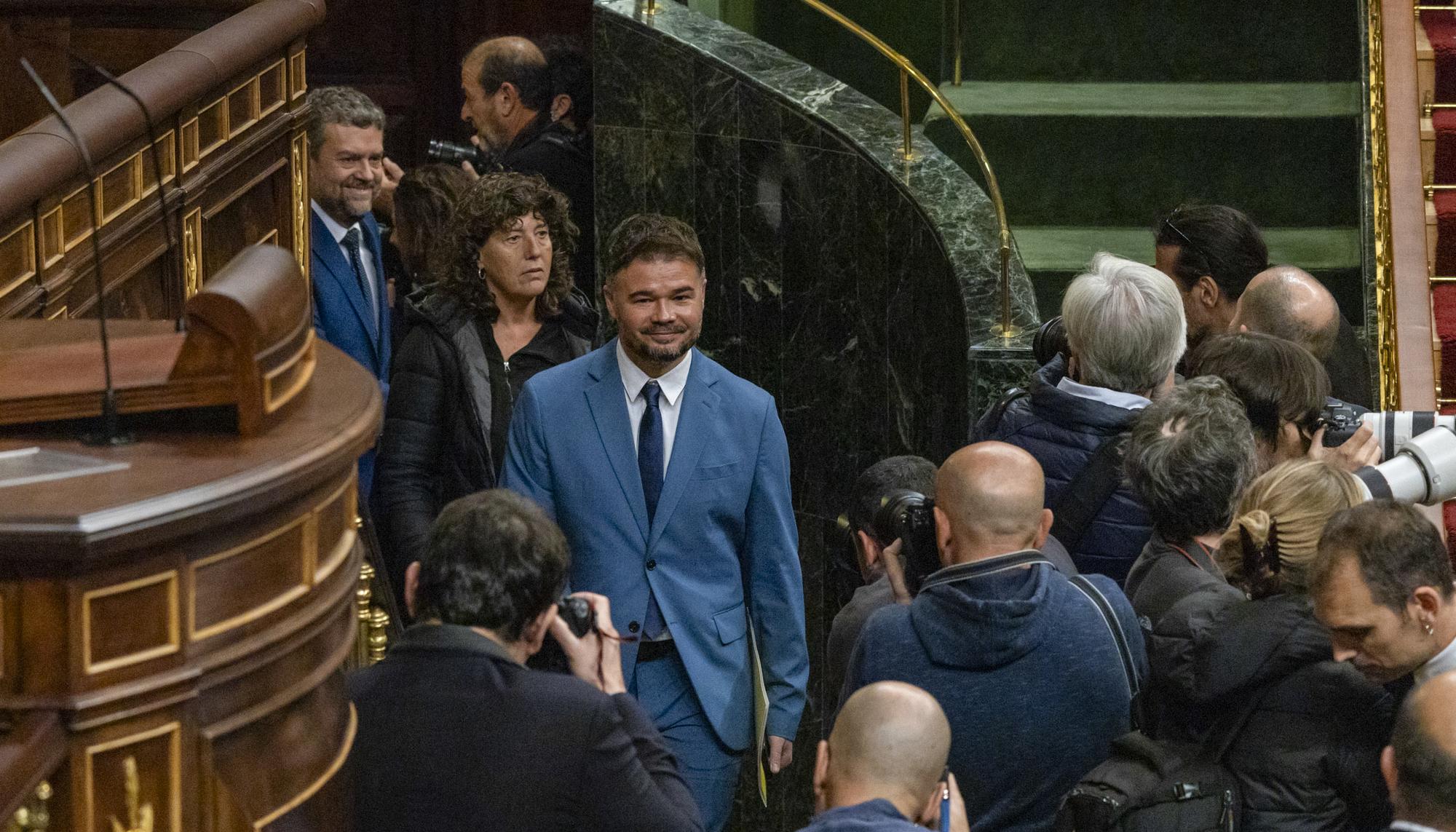 Debate investidura Pedro Sánchez 7 Gabriel Rufián 