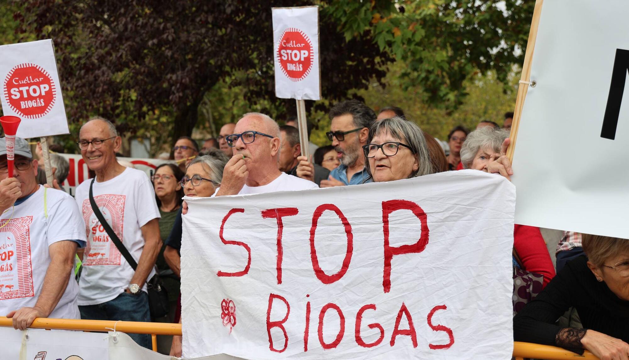 Protesta Salon del gas valladolid