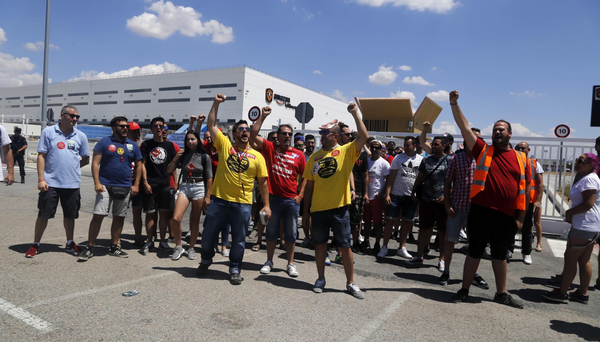 Huelga en Amazon