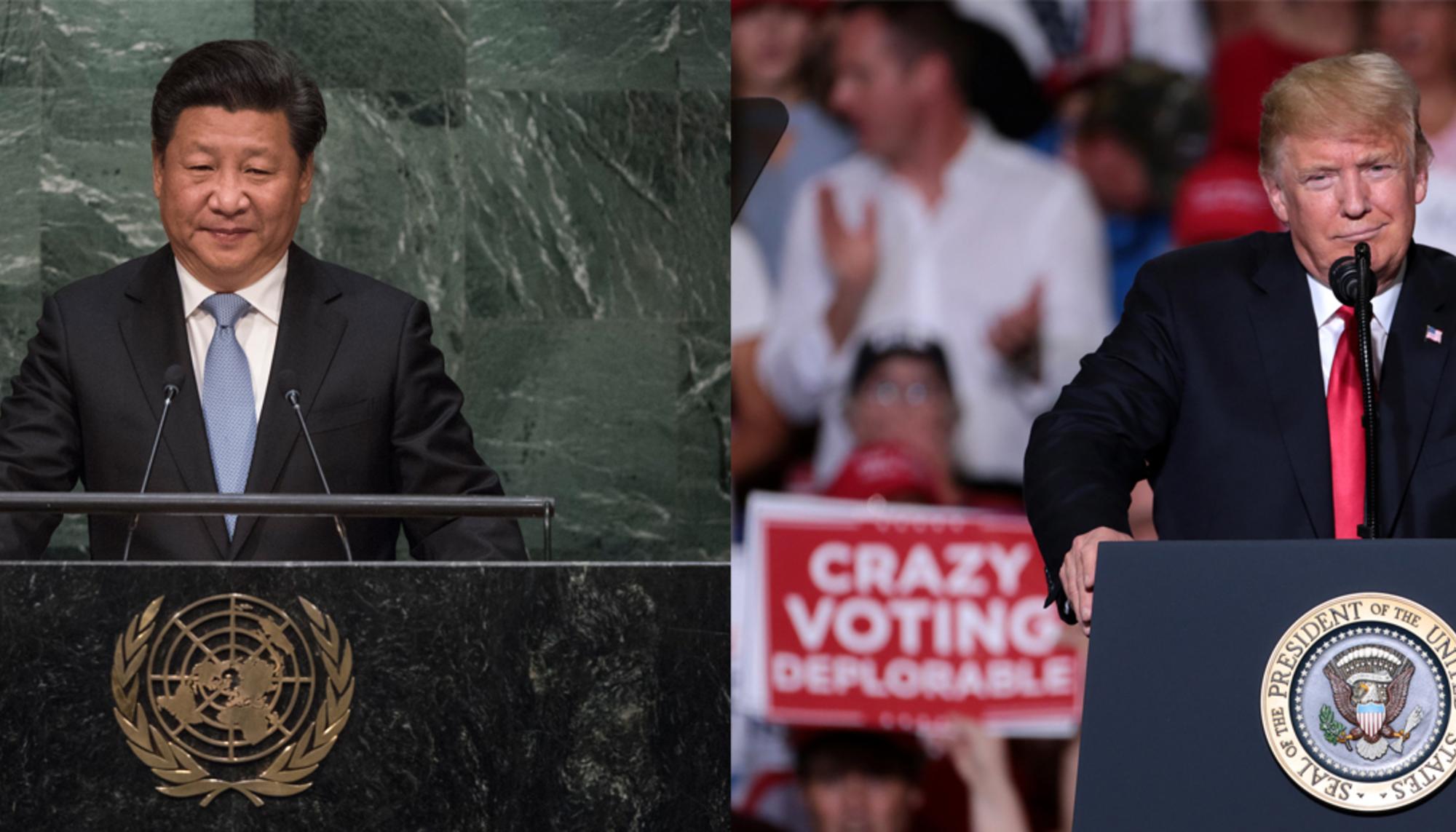 Xi Jinping y Donald Trump