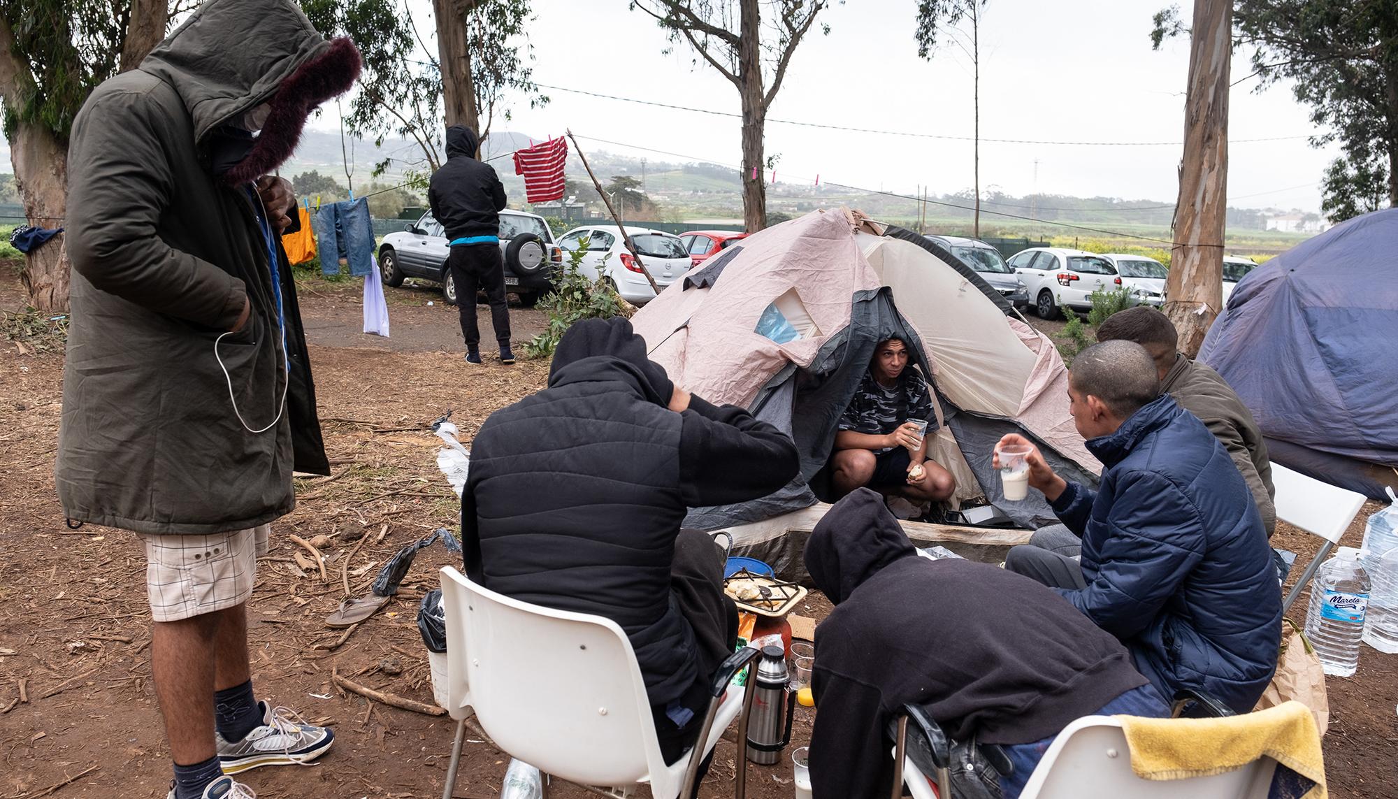 Campamento externo en Las Raices.  - 3