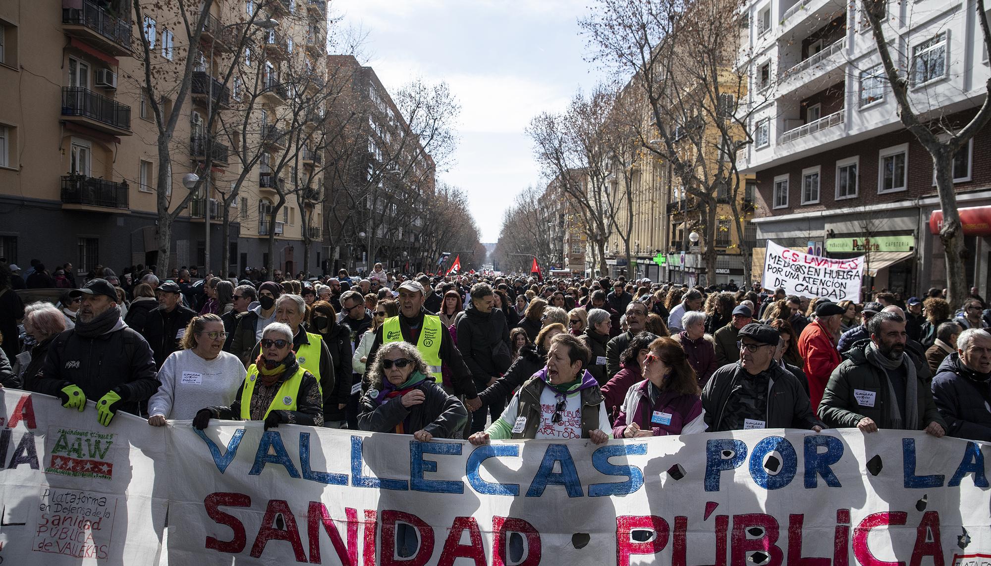 Manifestación Sanidad Pública 12 febrero - 24