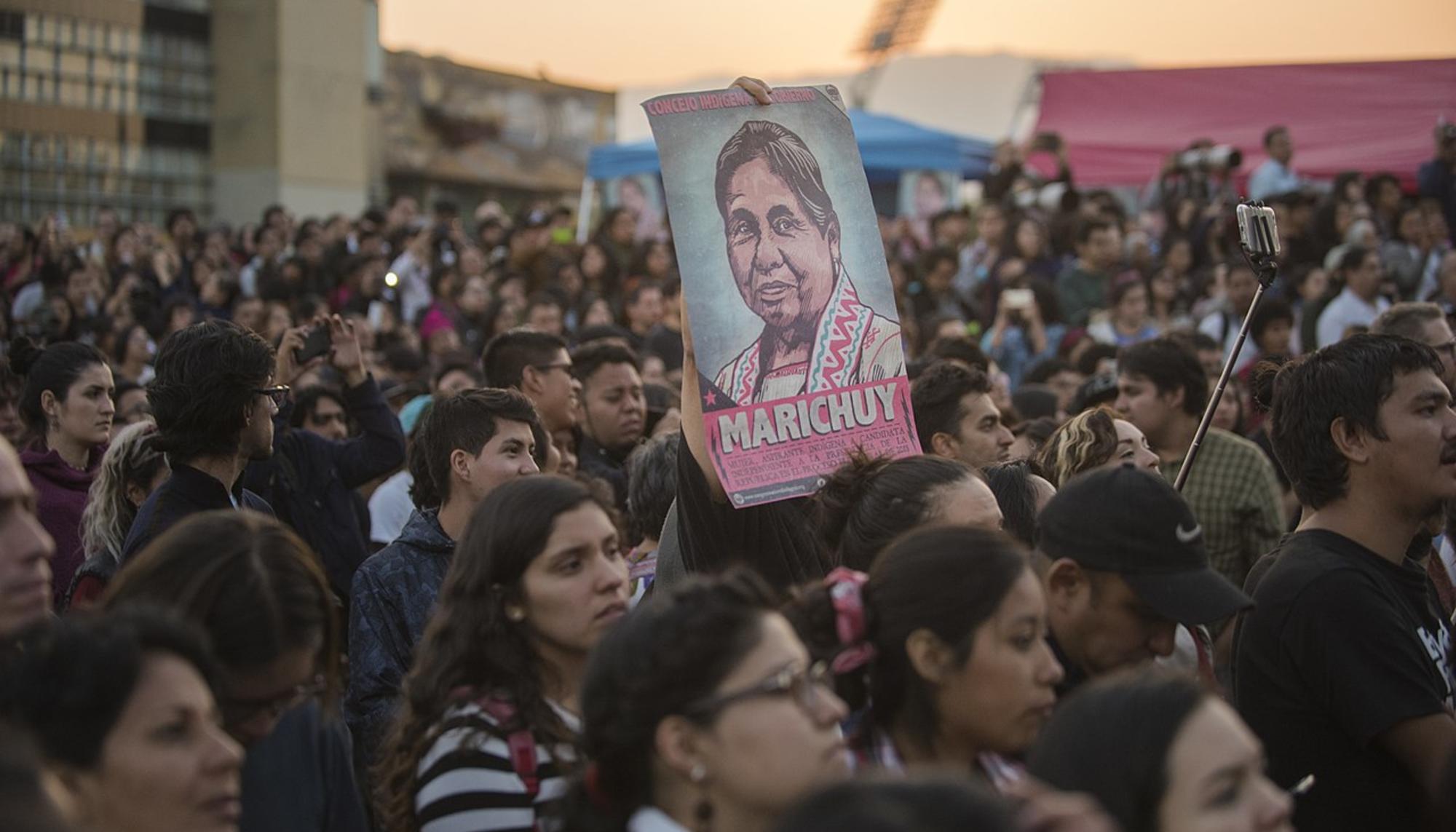 Marichuy en la UNAM