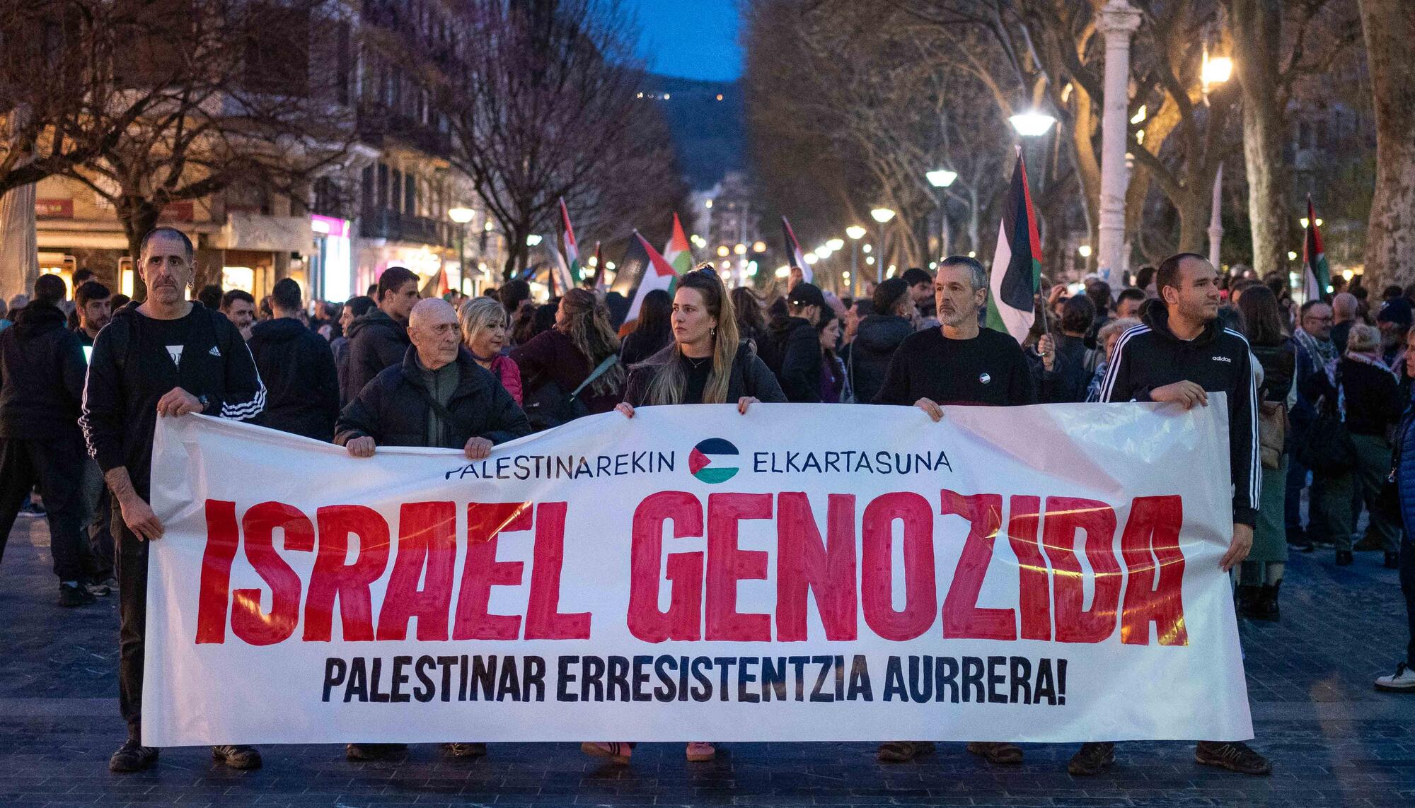 Movilización de Palestinarekin Elkartasuna en Donostia - 7