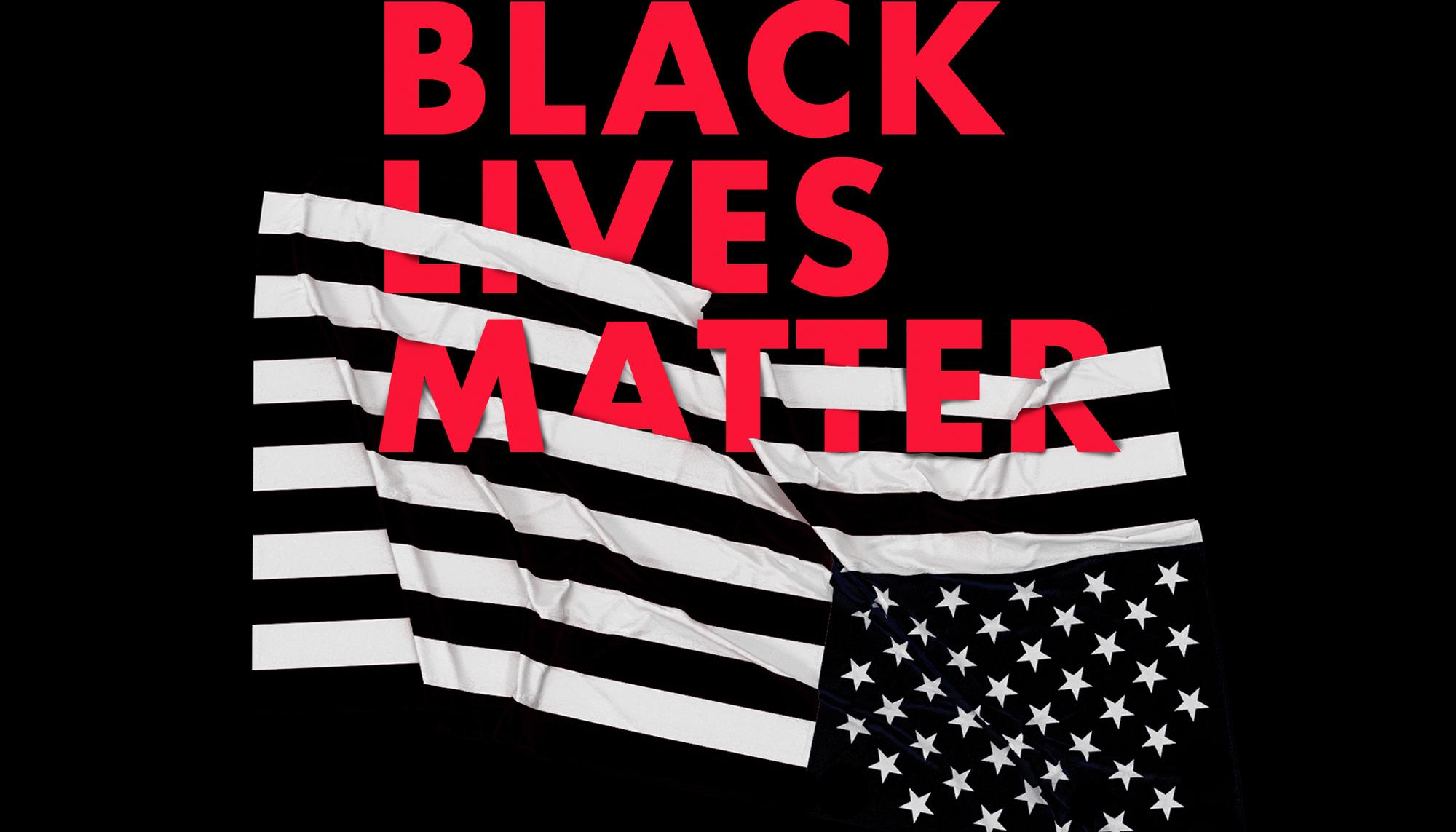 Black Lives Matter Bandera