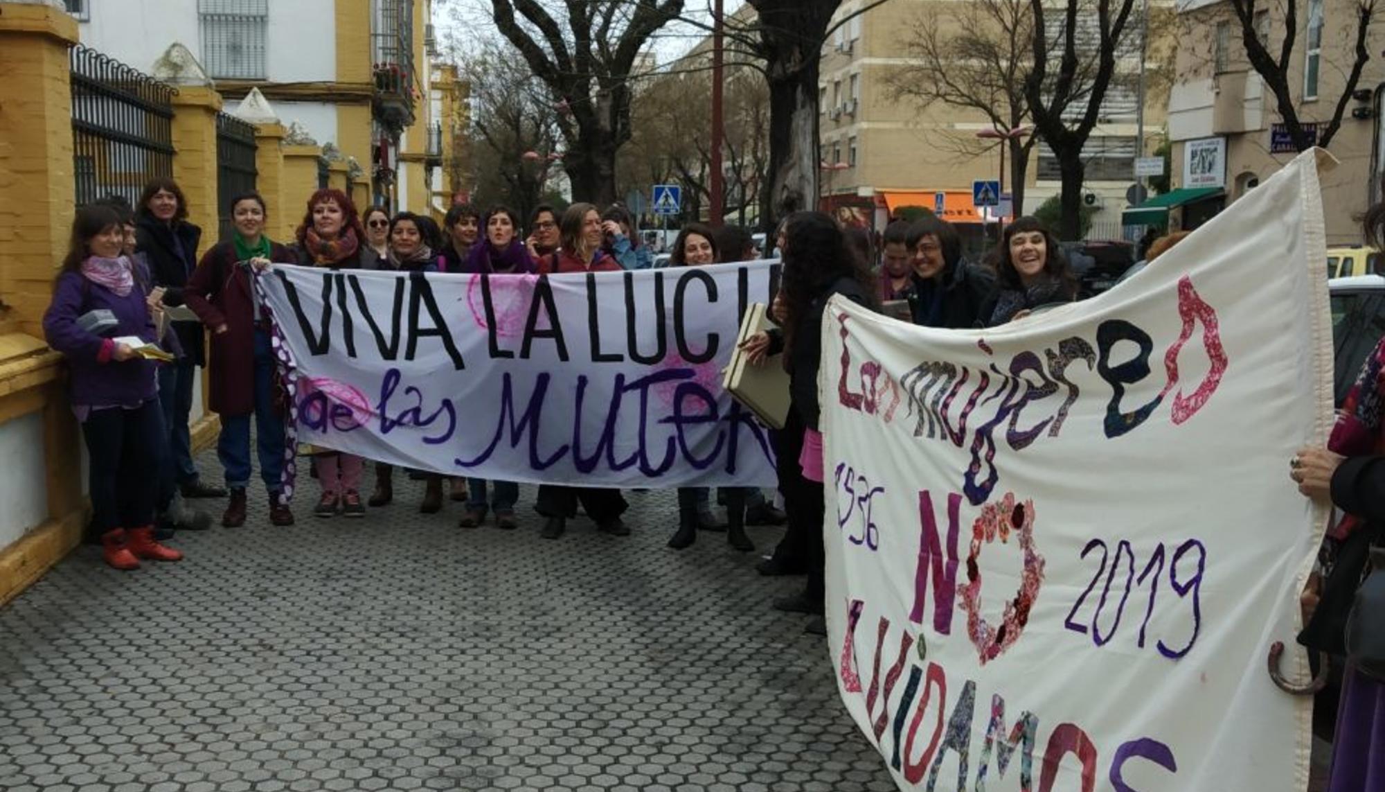 Huelga Feminista Andalucía Sevilla